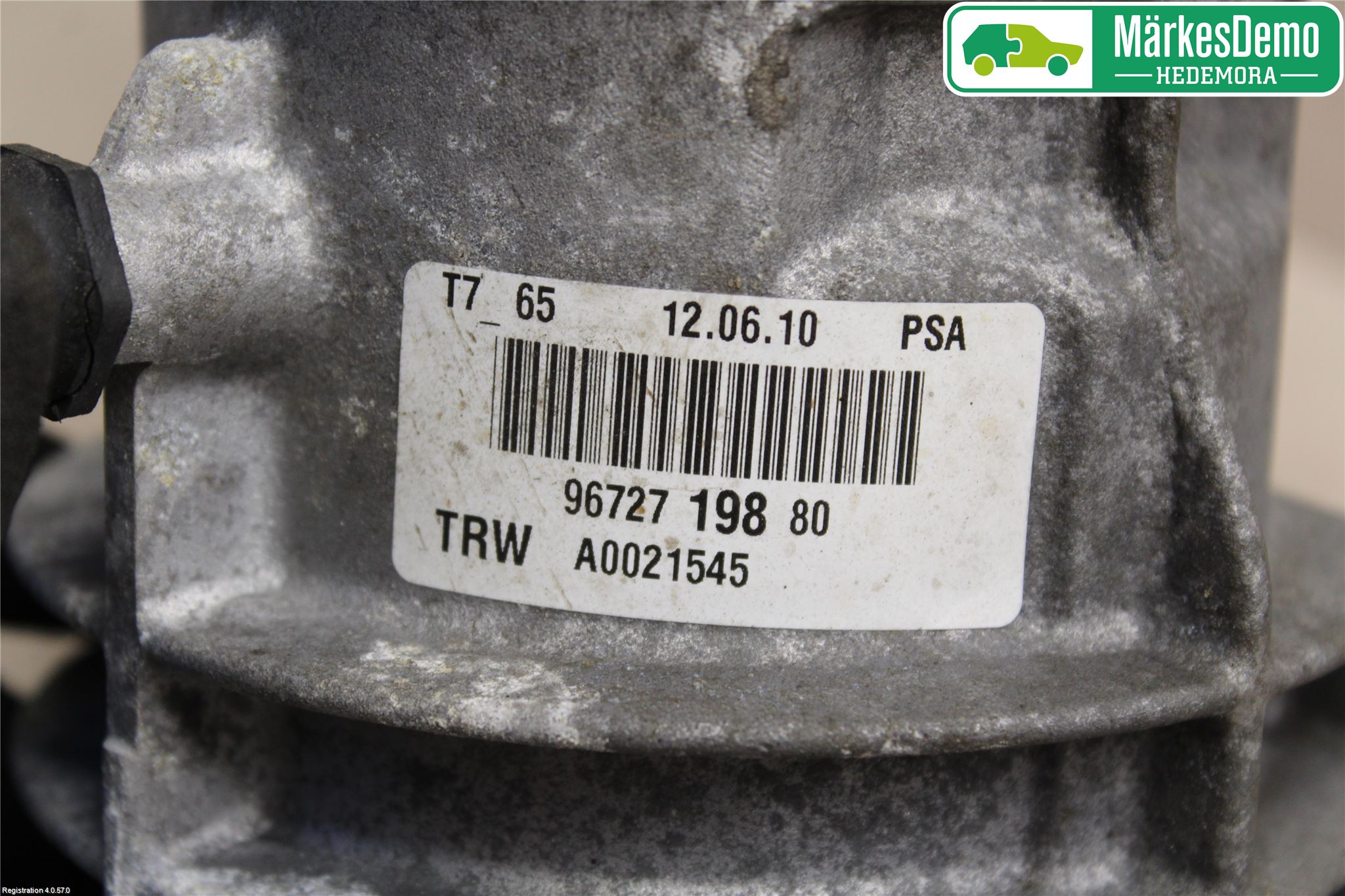 Citroen BERLINGO 08-18 Styrservo Pump Elektrisk