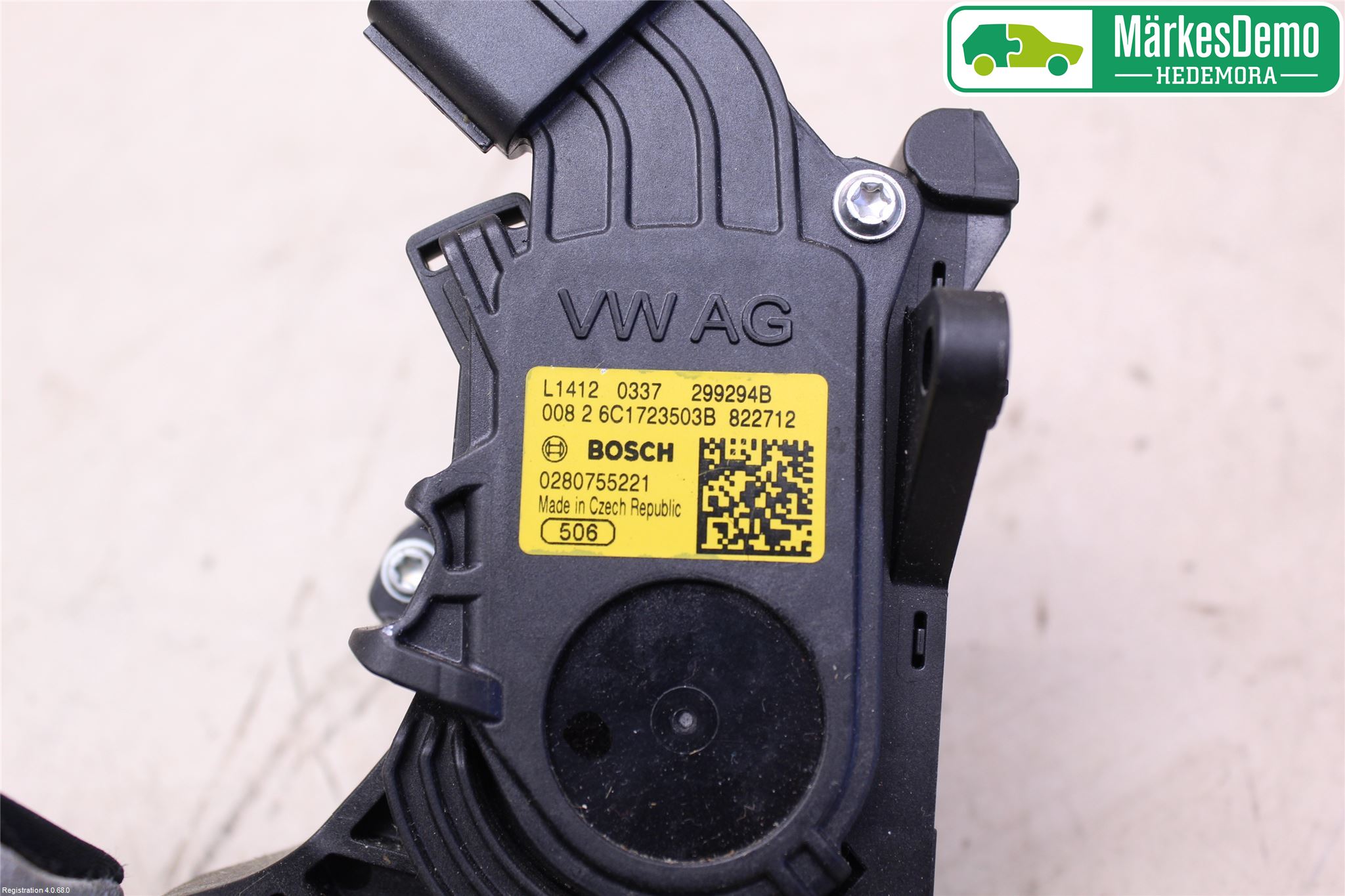 Volkswagen VW POLO 10-17 Gaspedal