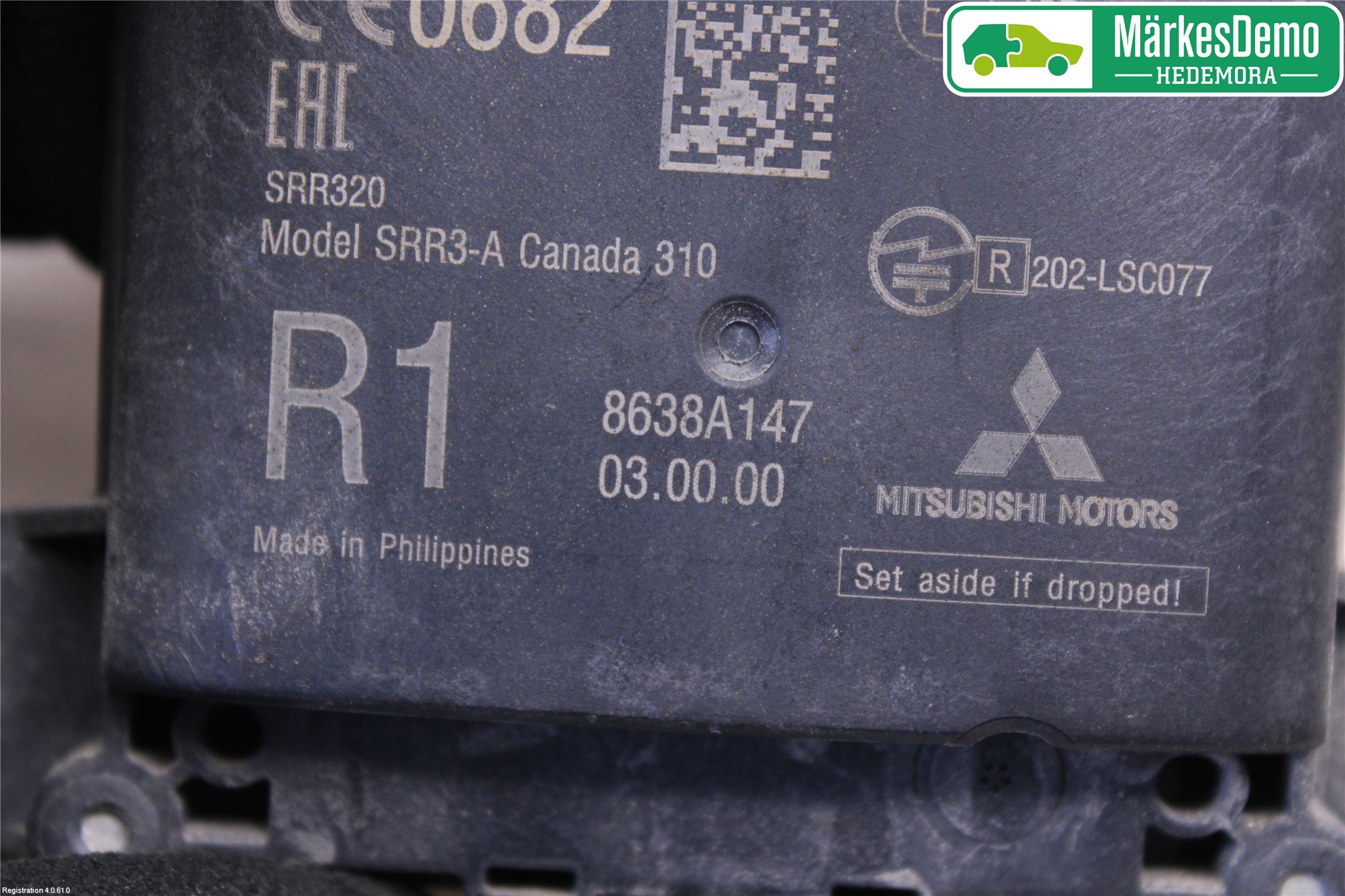 Mitsubishi OUTLANDER 13-21 Sensor Aktivt Kollisionsskydd