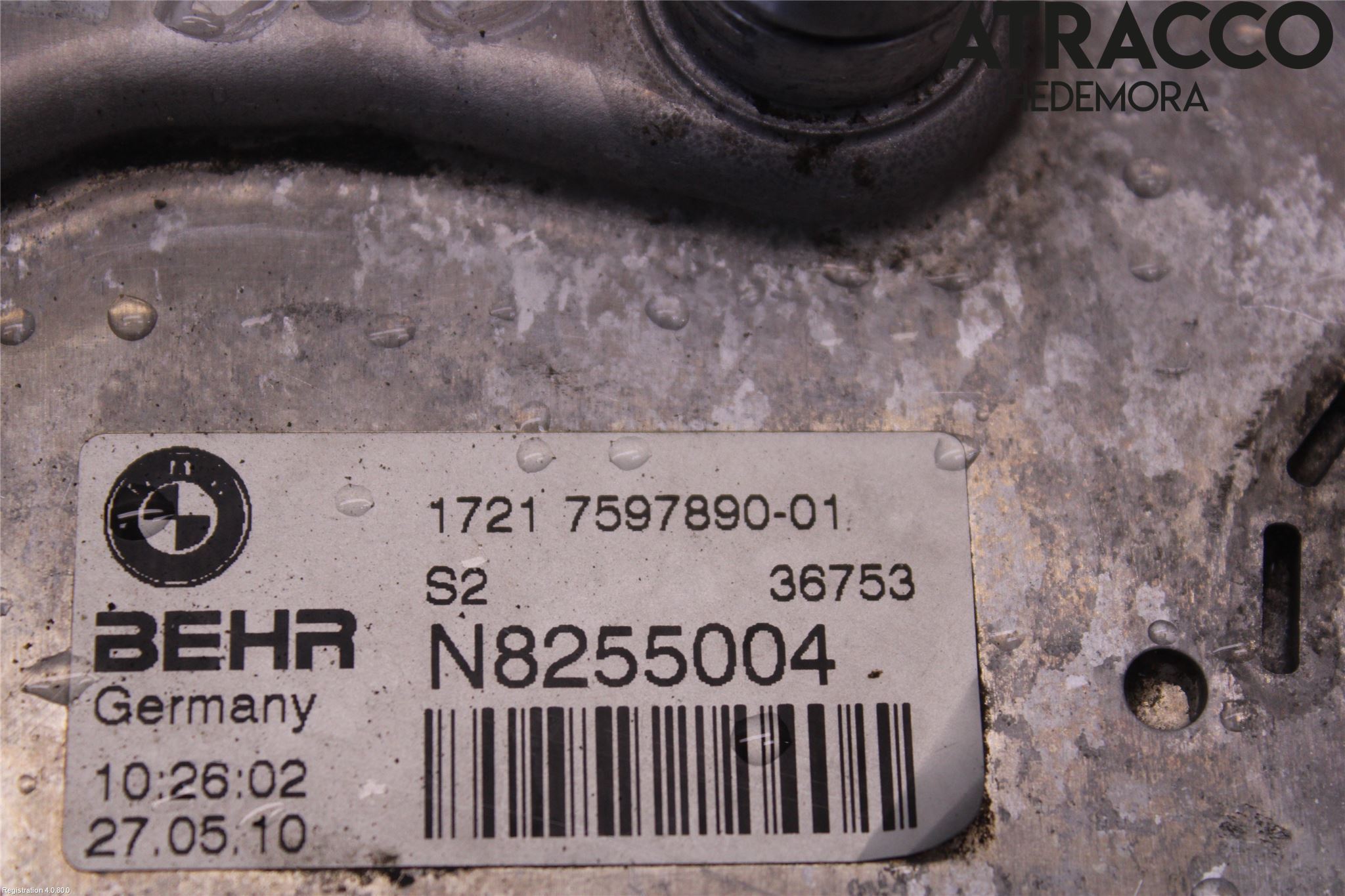 BMW 5 F10/F11/F18 09-17 Oljekylare Automat