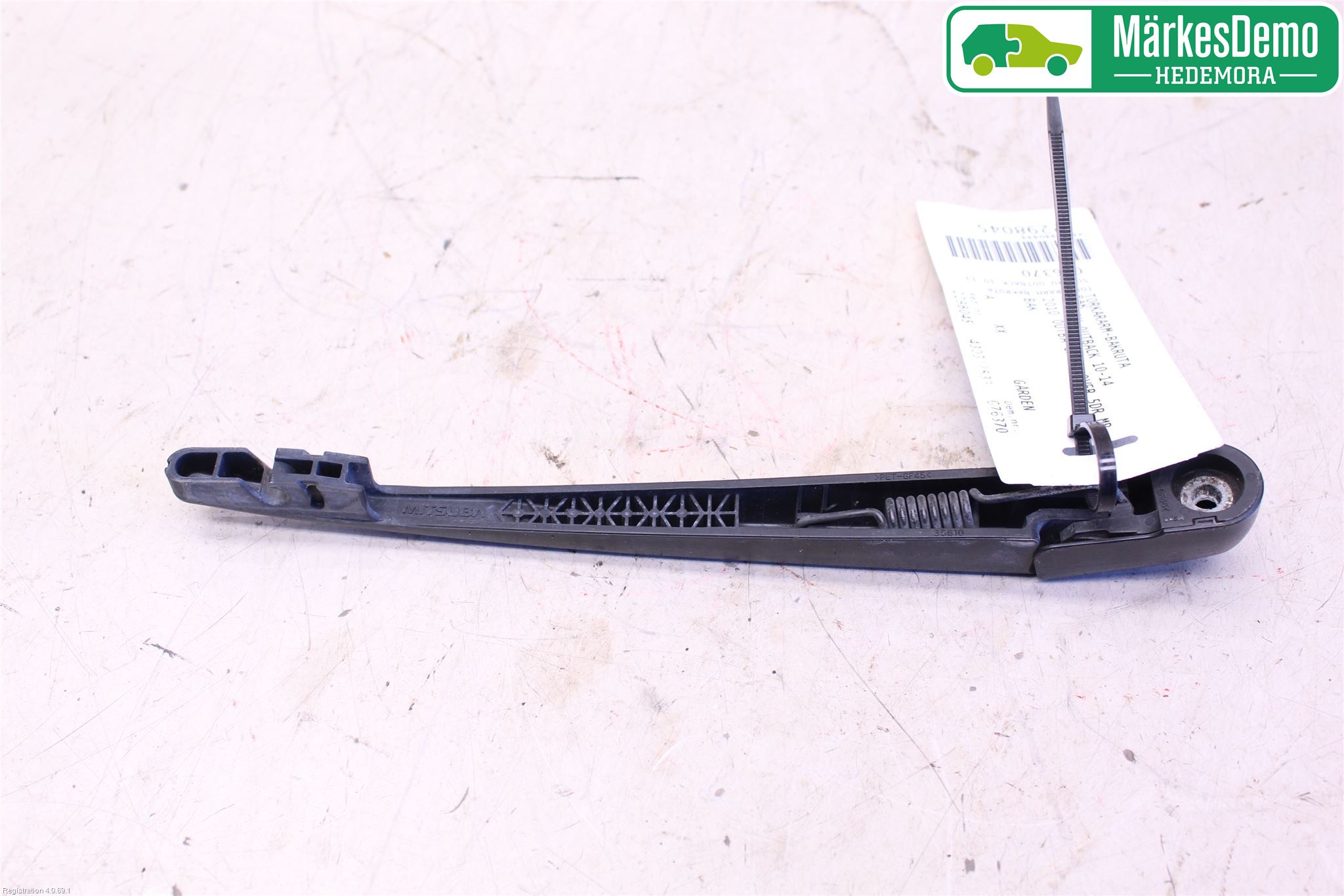 Subaru OUTBACK 10-15 Torkararm-Bakruta