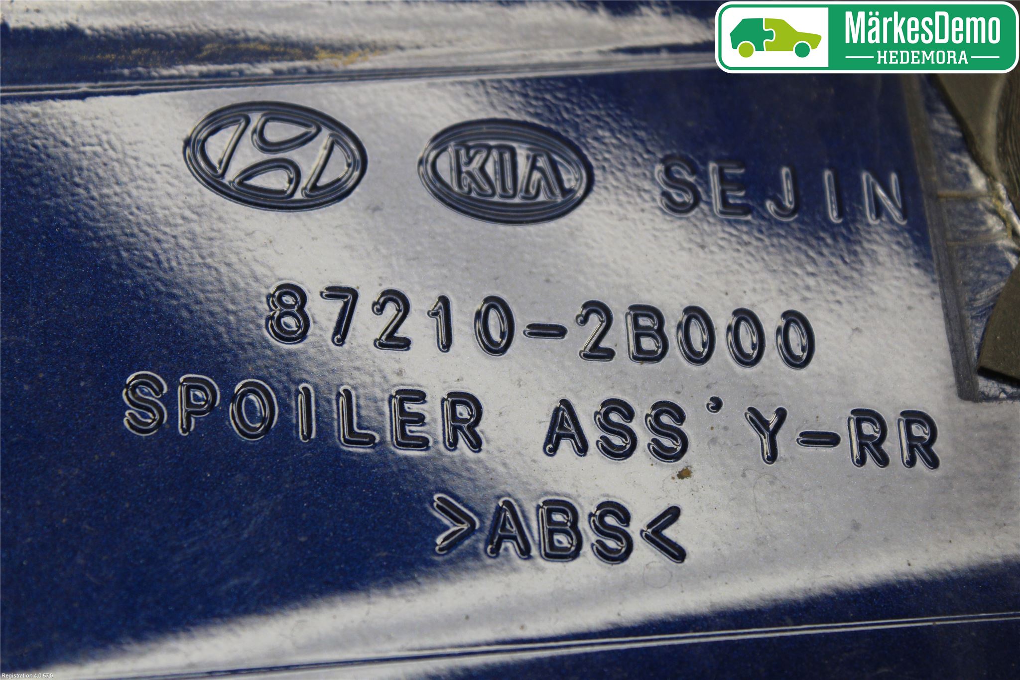 Hyundai SANTA FE  06-12 Spoiler Baklucka