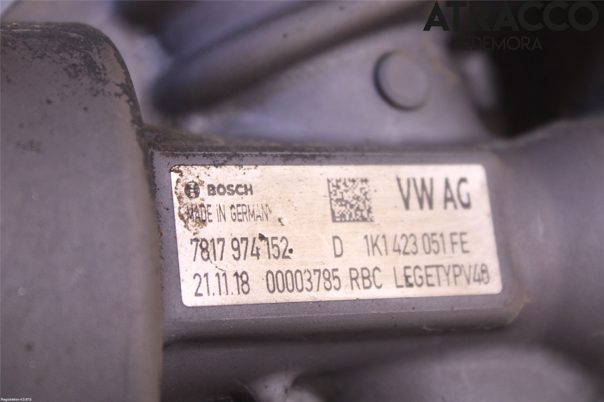 Volkswagen VW CADDY 16-20 Styrväxel-Snäcka Elektrisk