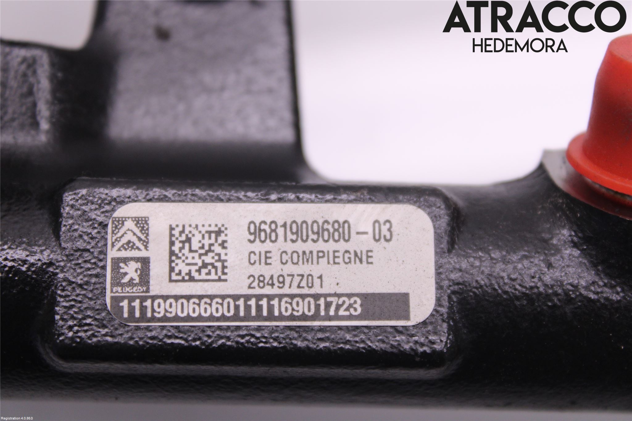 Citroen JUMPY 07-16 Injspridarrör