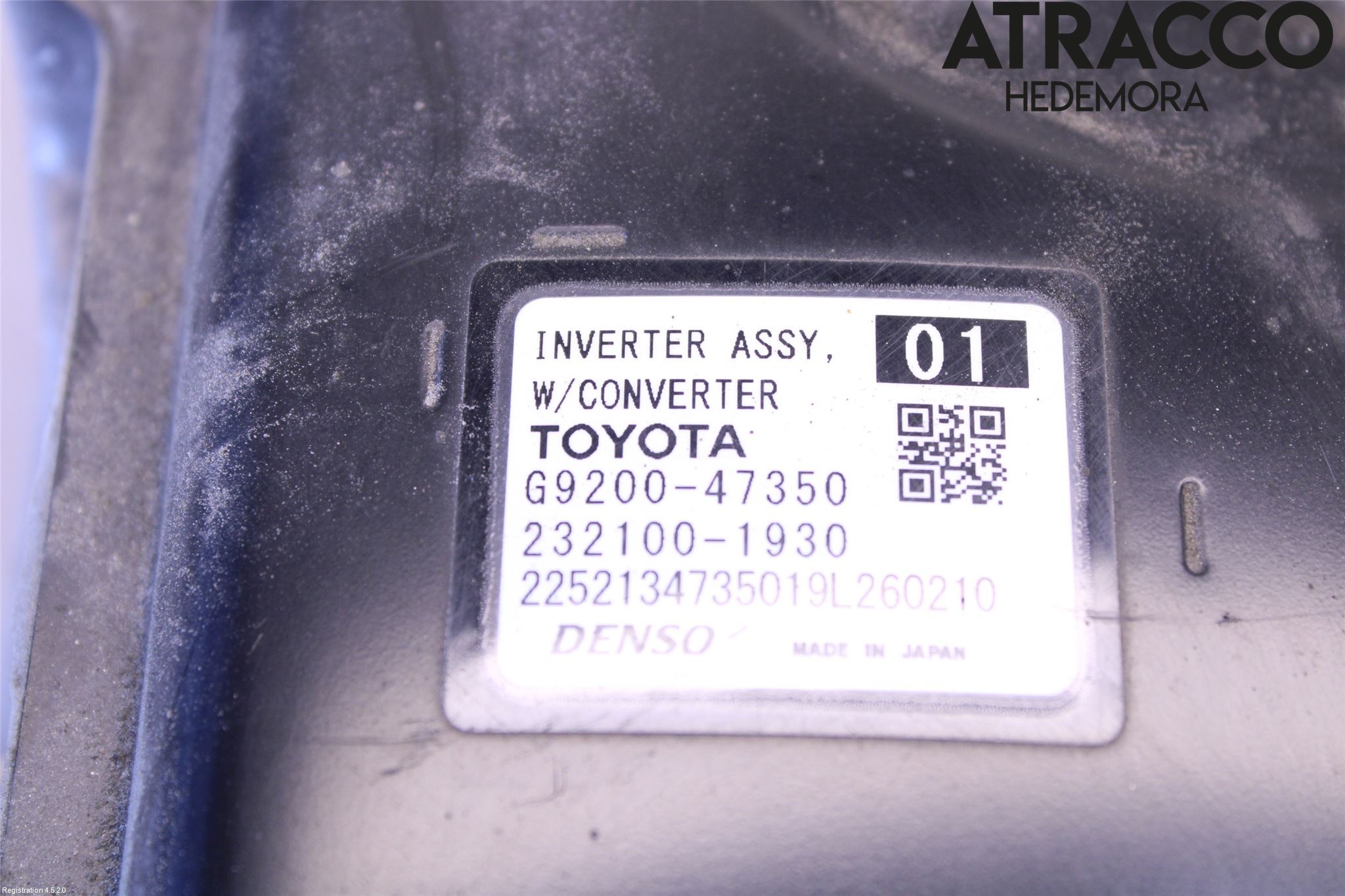 Toyota COROLLA 19- Hybridconverter