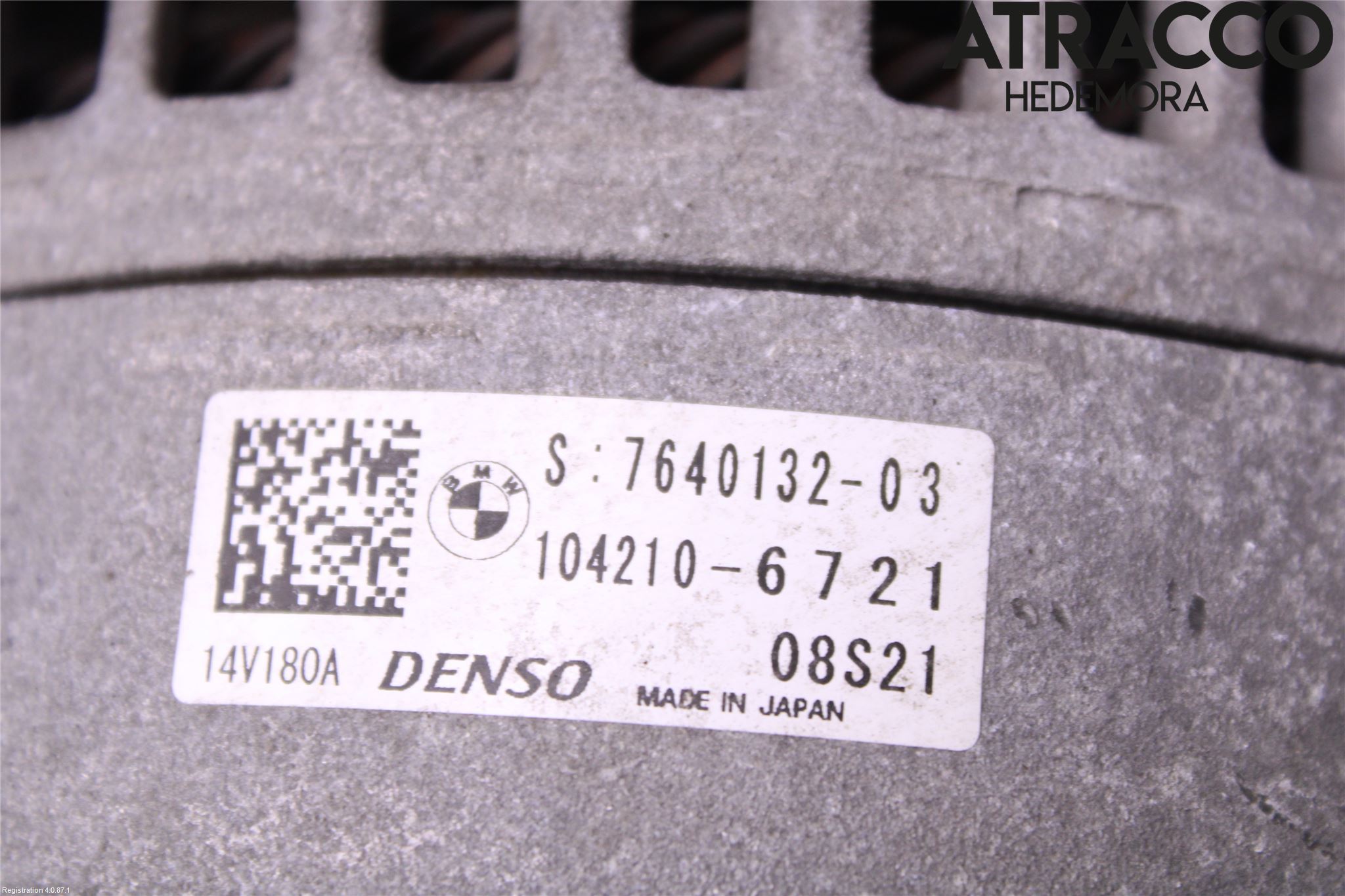 BMW 3 F30/F31/F80 12-19 Generator