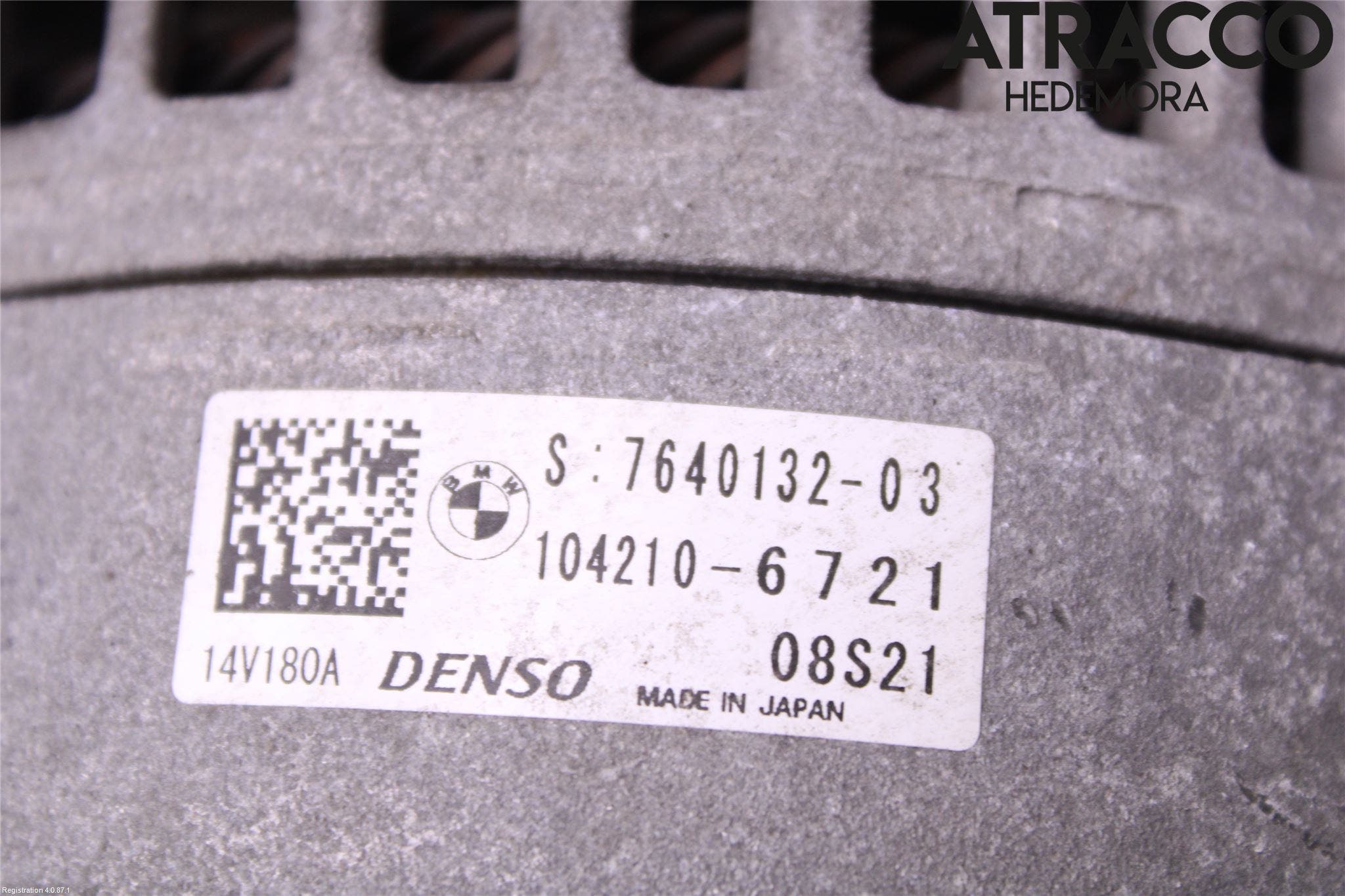 BMW 3 F30/F31/F80 12-19 Generator