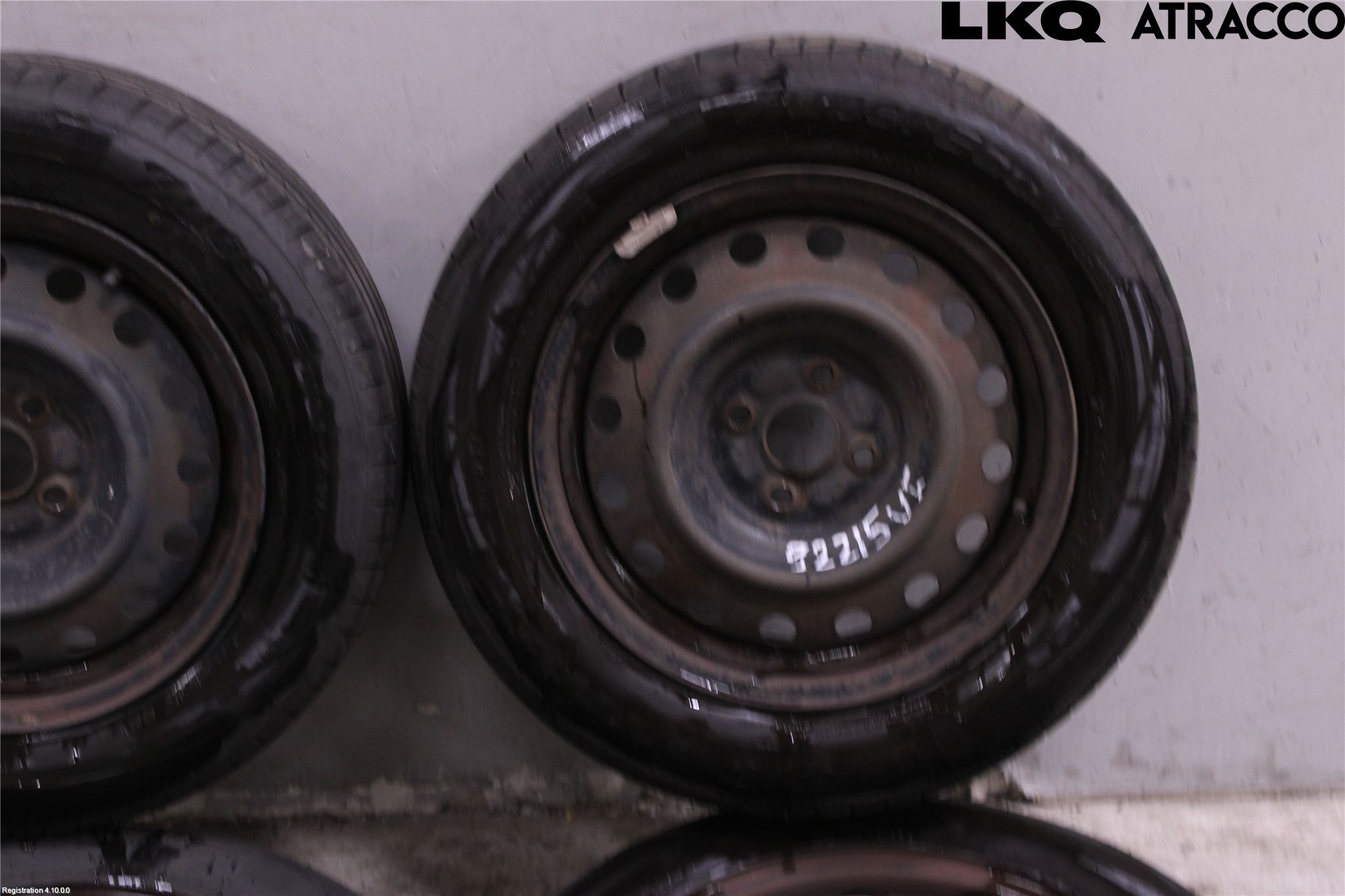 Toyota COROLLA 02-07 Sommardäck Plåtfälg 4St