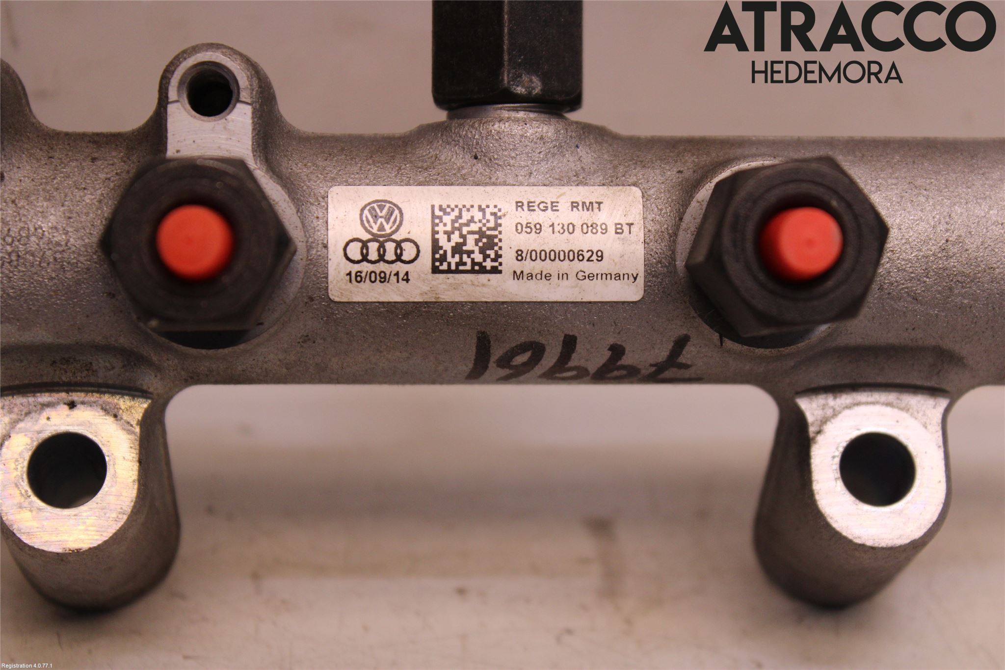 Audi A6 ALLROAD 12-18 Injspridarrör