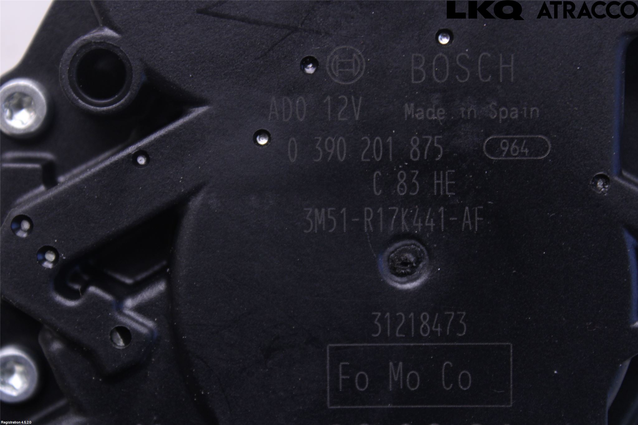 Ford FOCUS 08-11 Torkarmotor Baklucka