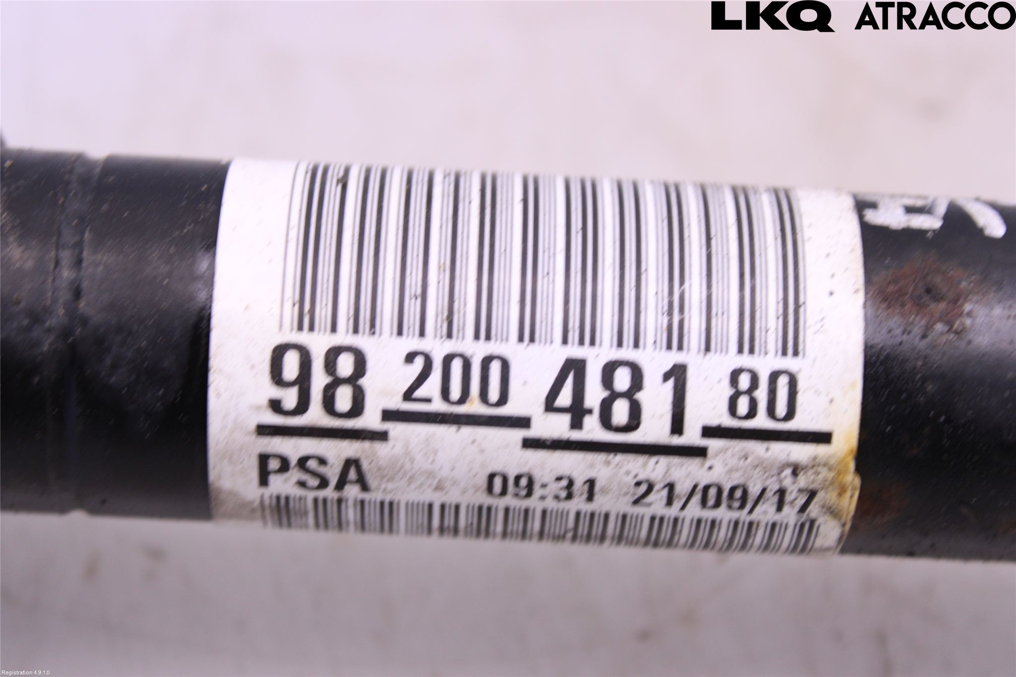 Citroen JUMPY/E-JUMPY 16- Drivaxel Fram Vänster