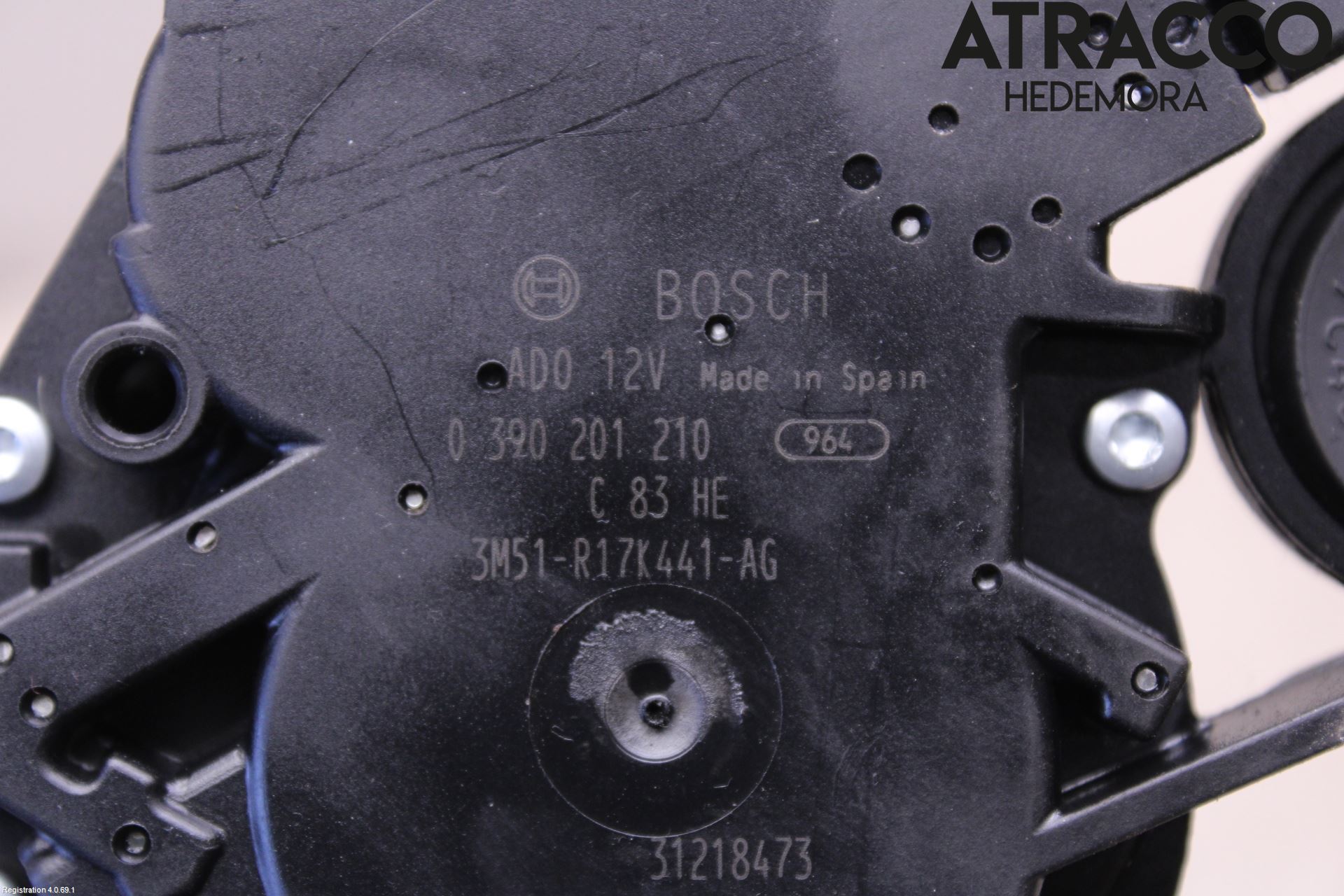 Ford MONDEO 07-15 Torkarmotor Baklucka