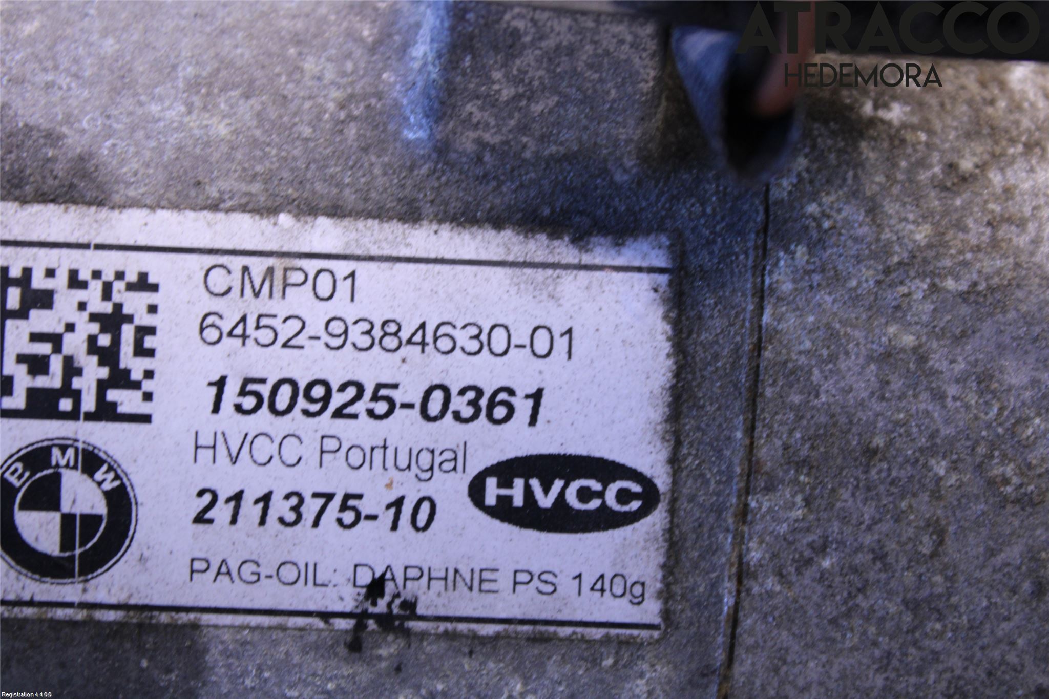 BMW 5 F10/F11/F18 09-17 Ac Kompressor