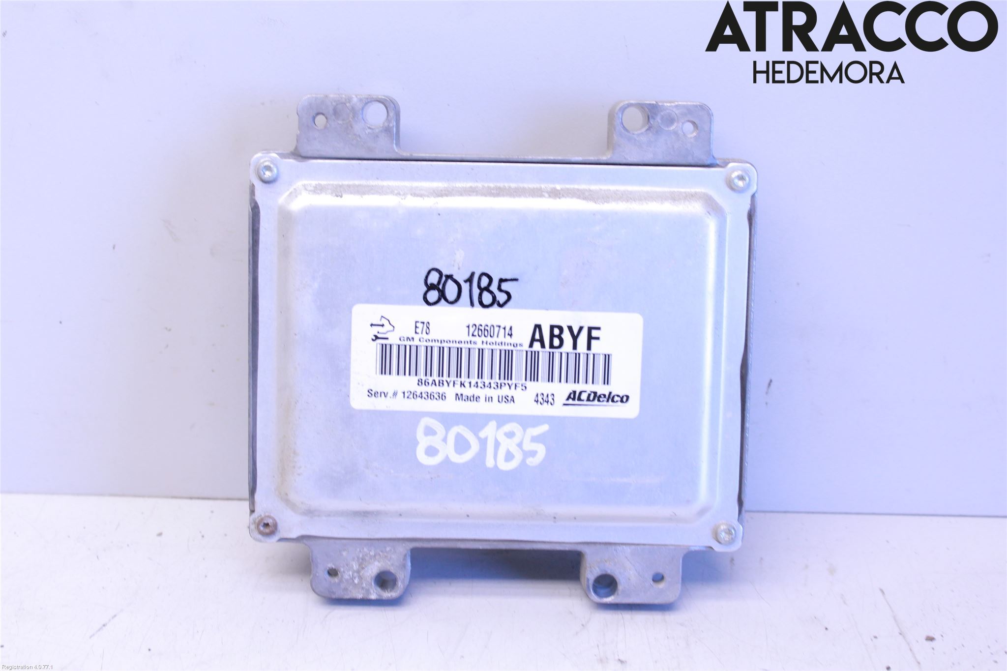 Opel ASTRA J 10-15 Styrenhet Insprut Bensin