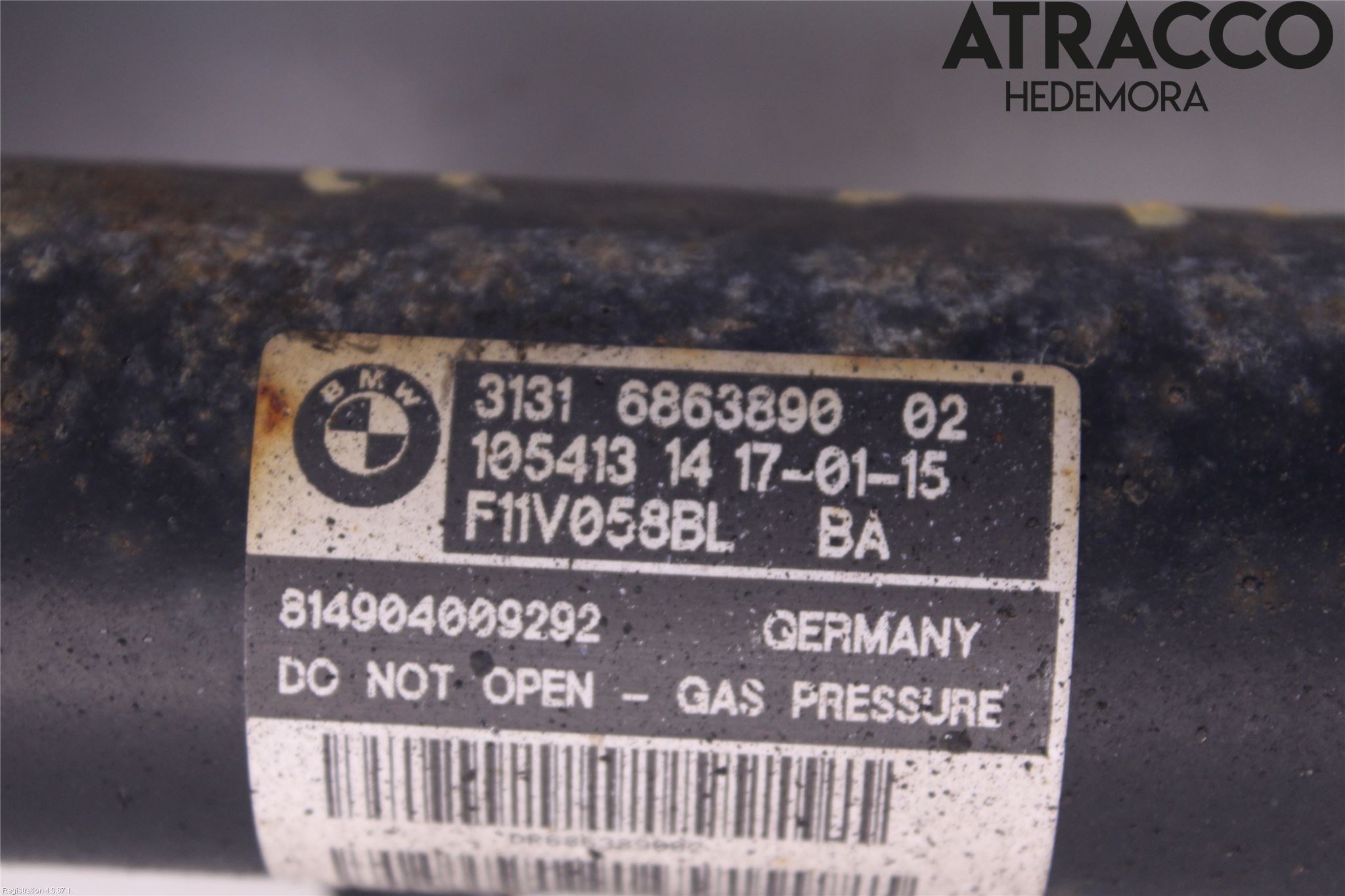BMW 5 F10/F11/F18 09-17 Fjäderben Fram Höger