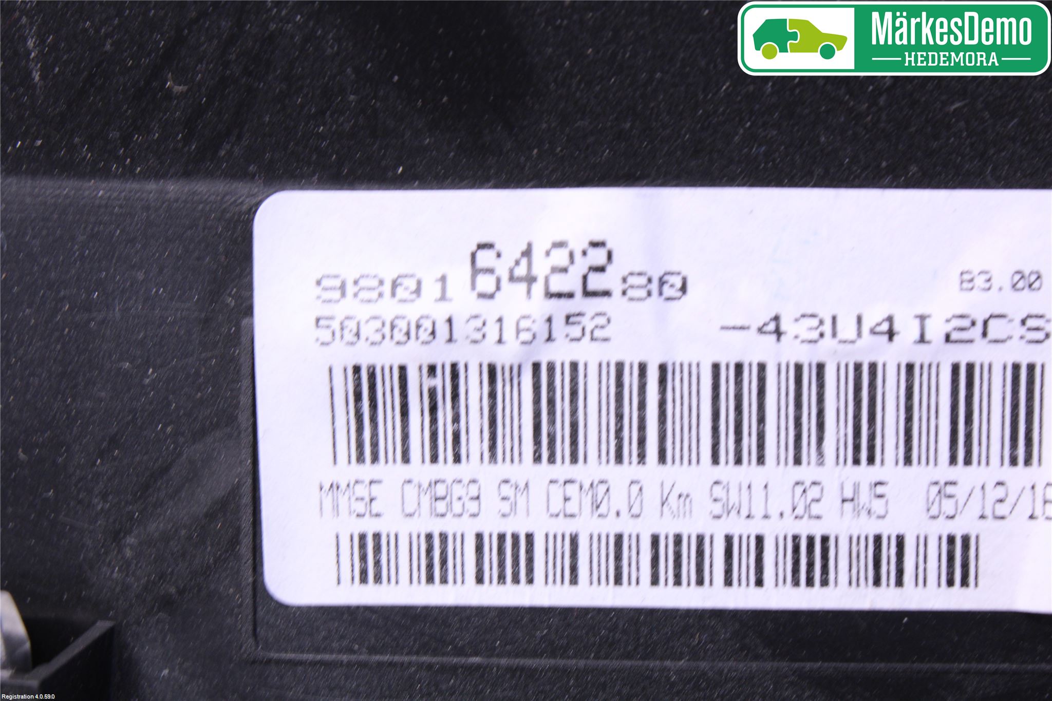 Peugeot PARTNER 16-18 Instrument Komb