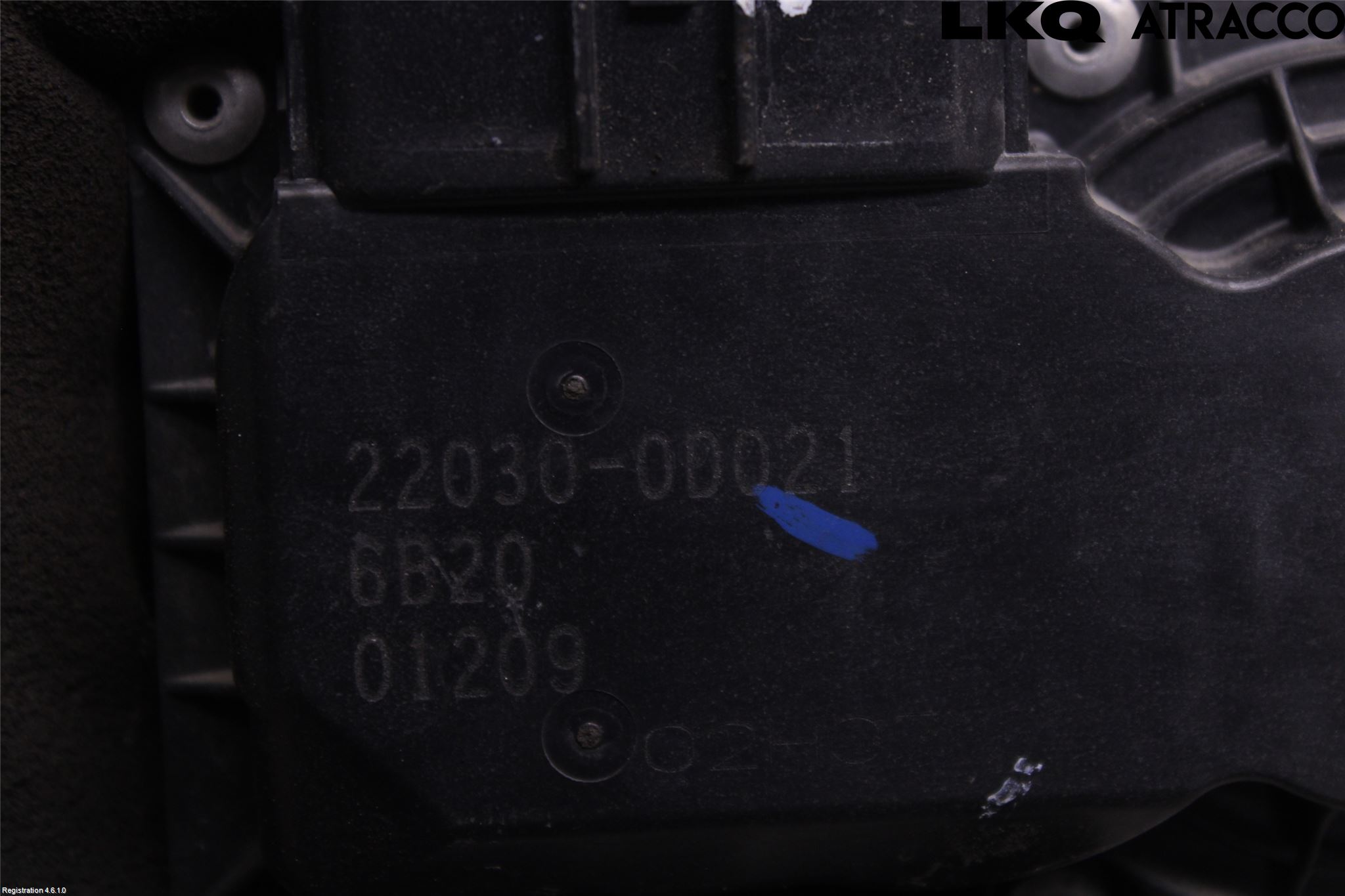 Toyota COROLLA 02-07 Injspjällhus