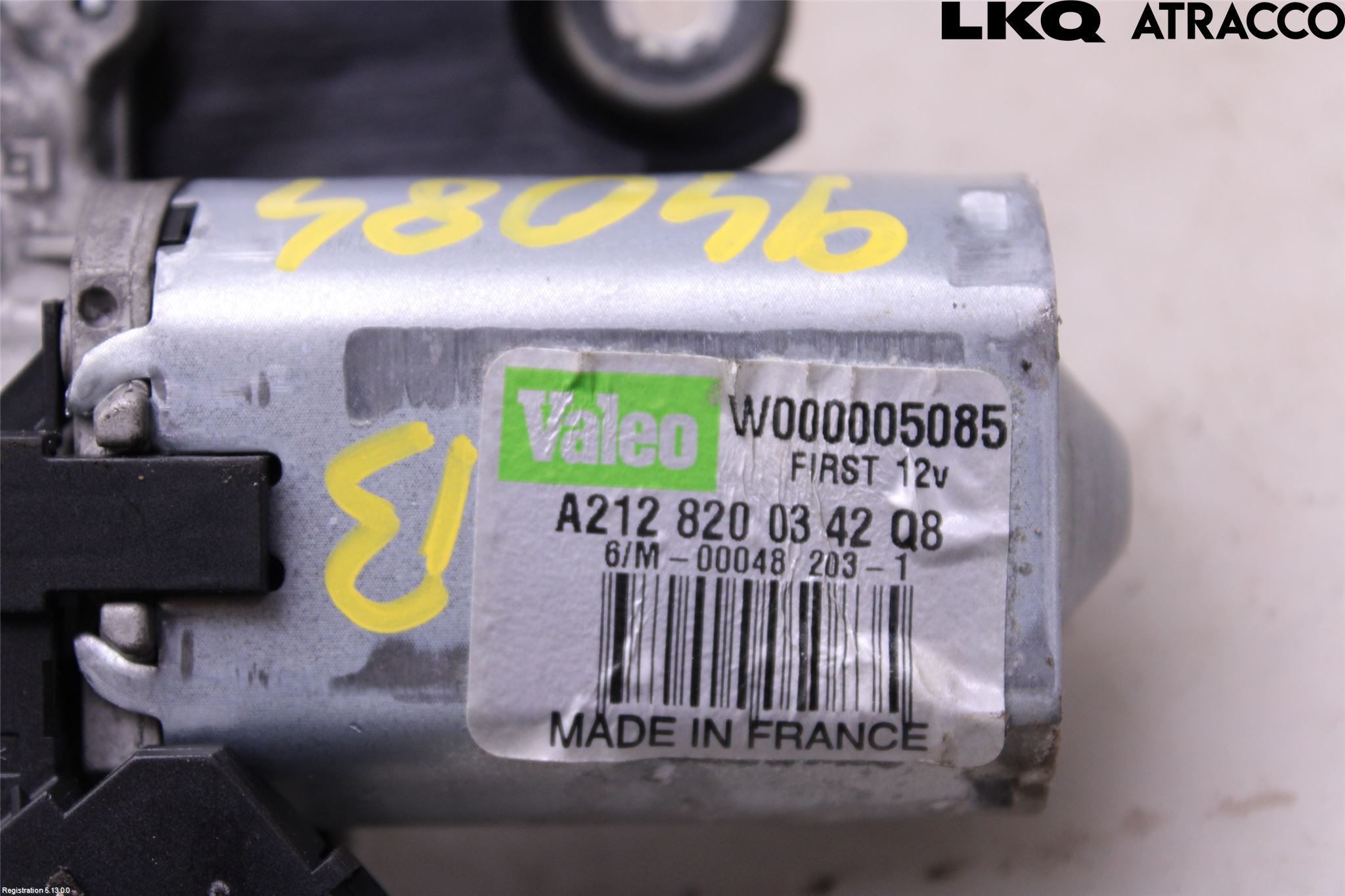 Mercedes-Benz MB E-KLASS (W212) 09-16 Torkarmotor Baklucka