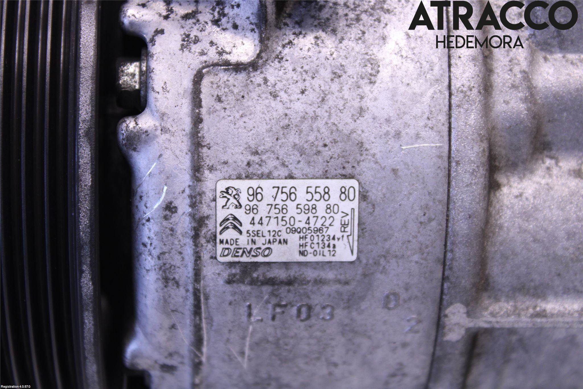 Citroen C4 GRAND PICASSO 14-18 Ac Kompressor