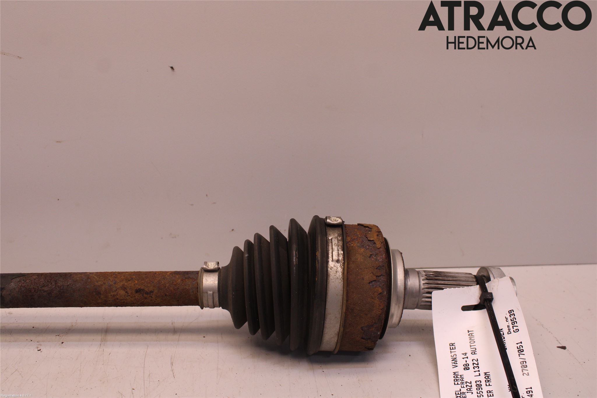 Honda JAZZ 08-14 Drivaxel Fram Vänster