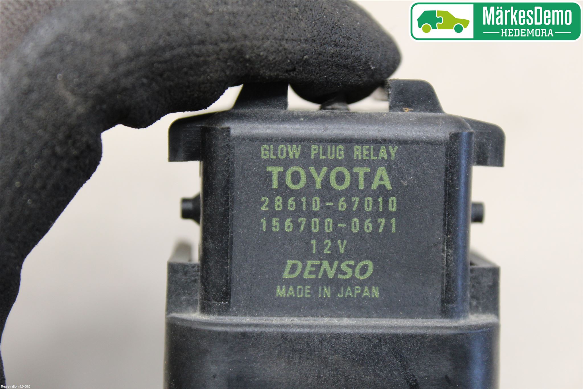 Toyota AVENSIS 07-08 Relä Glödning Diesel