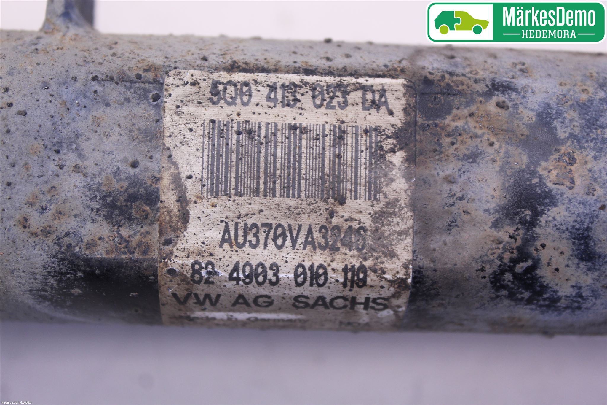 Audi A3/S3 8V 13-20 Fjäderben Fram Vänster