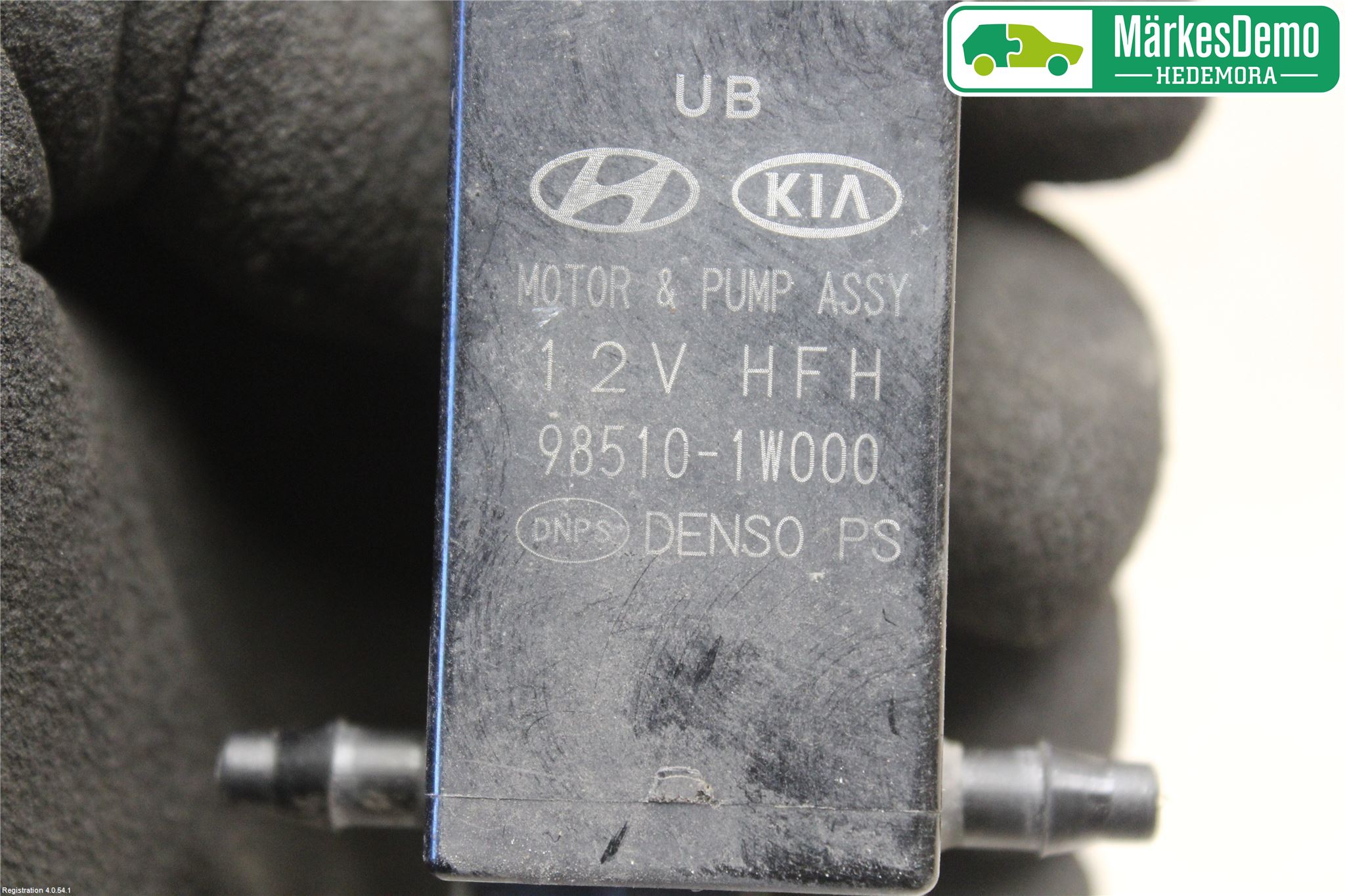 Kia RIO 12-16 Spolarpump Vindruta