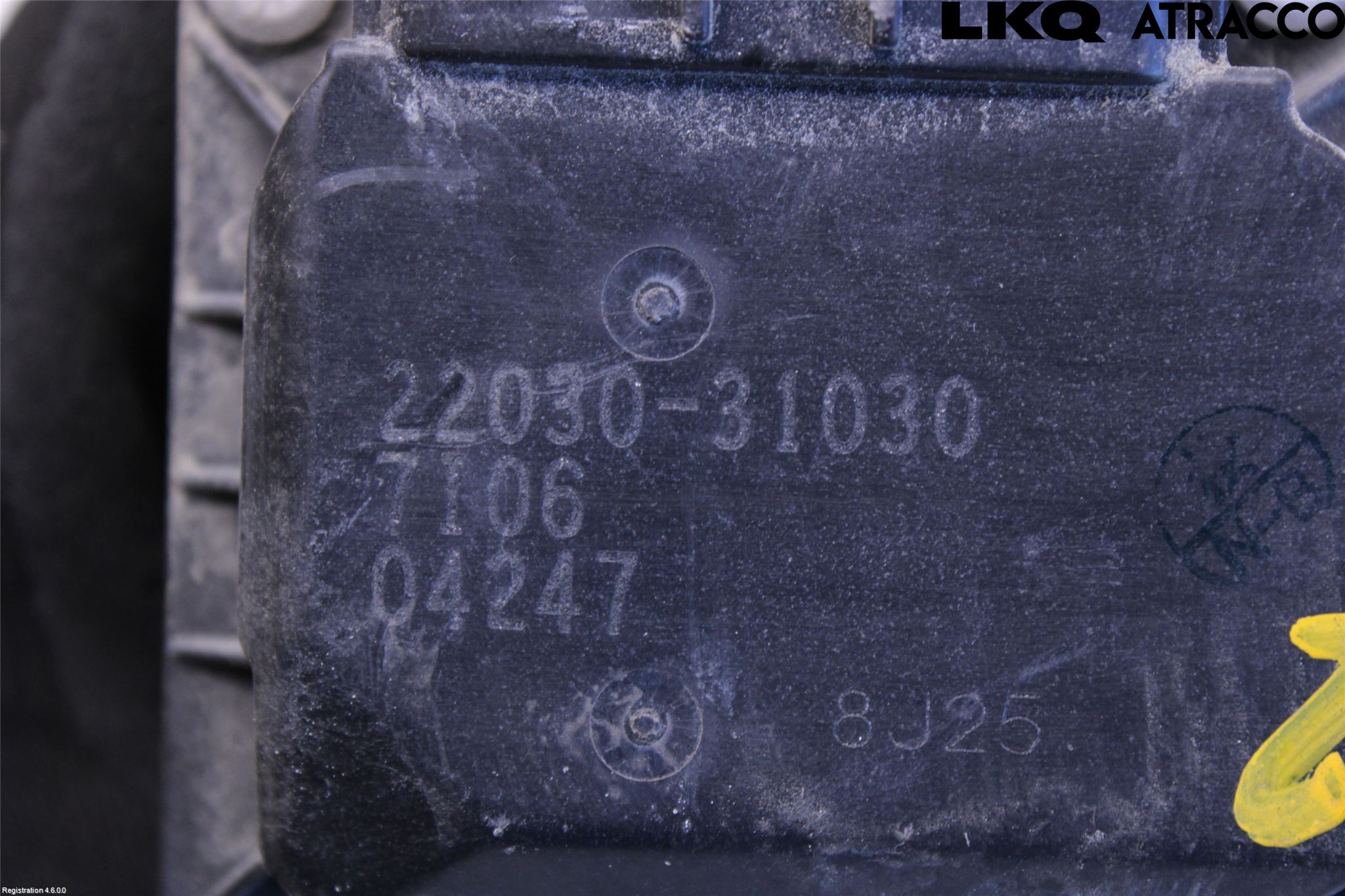 Toyota RAV 4 06-12 Injspjällhus