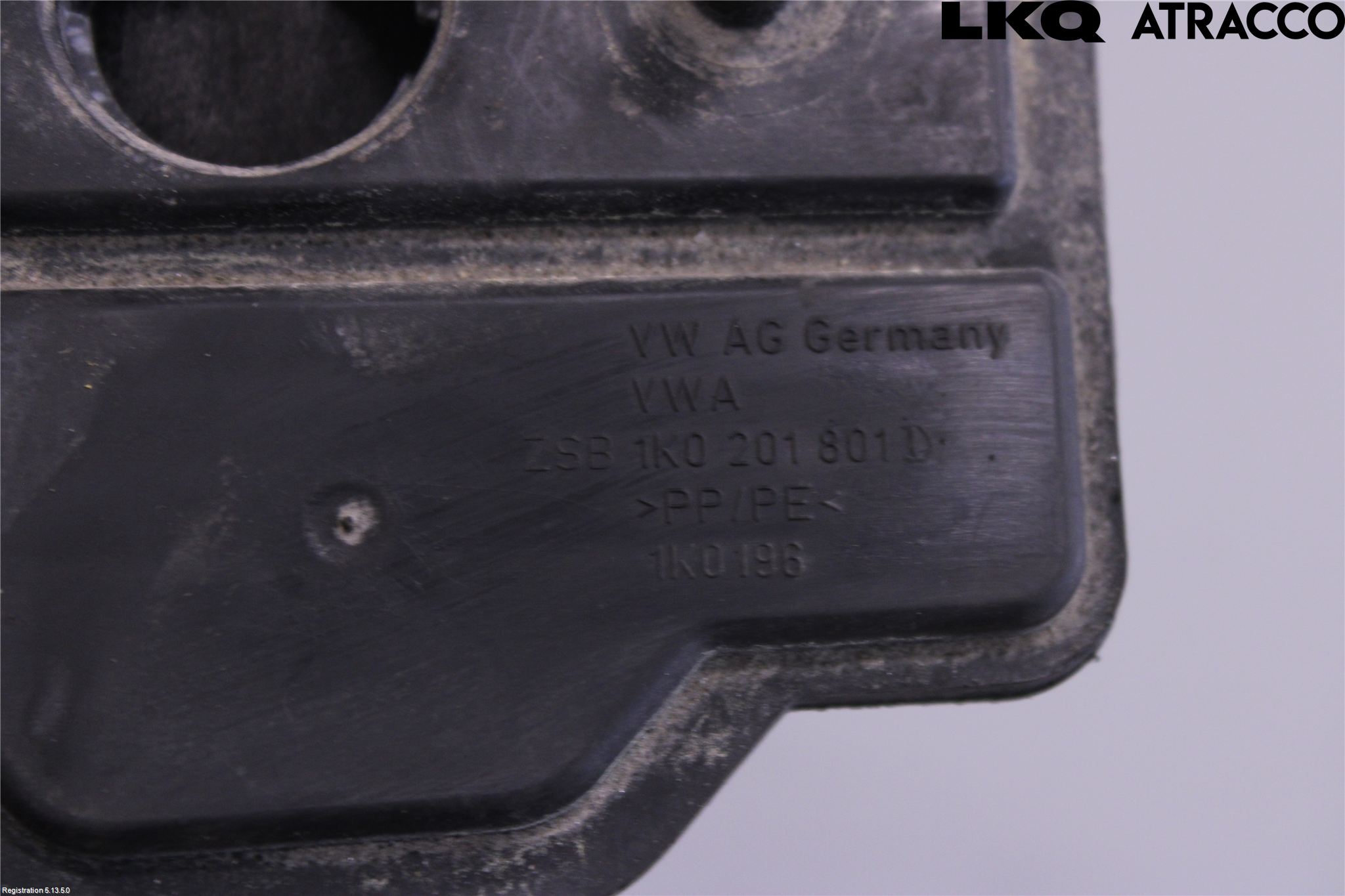 Volkswagen VW GOLF VI 09-13 Bränsle Kolkanister