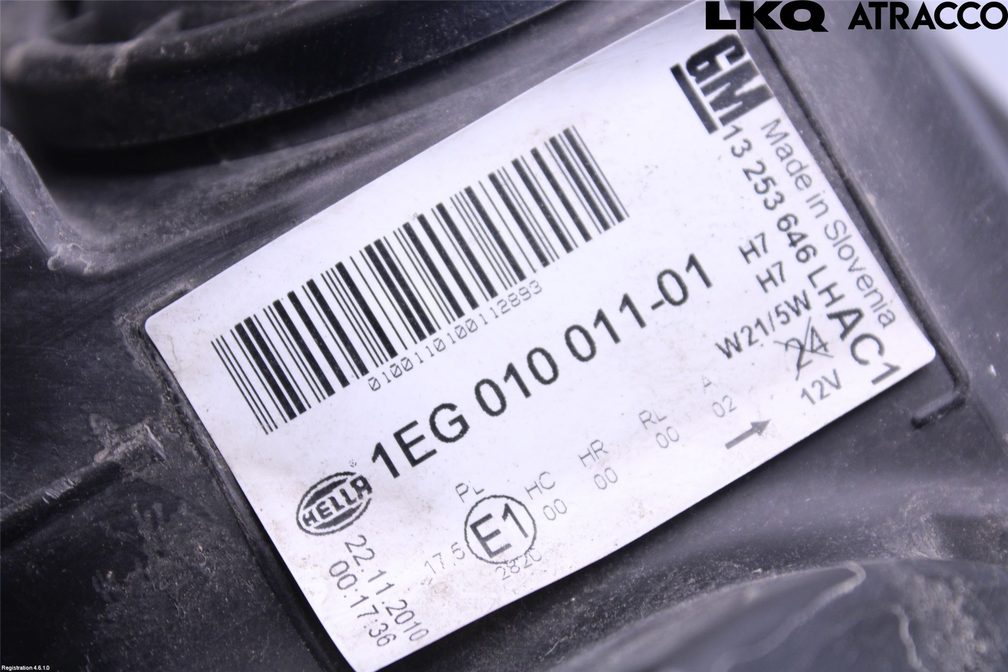 Opel ASTRA J 10-15 Strålkastare Vänster