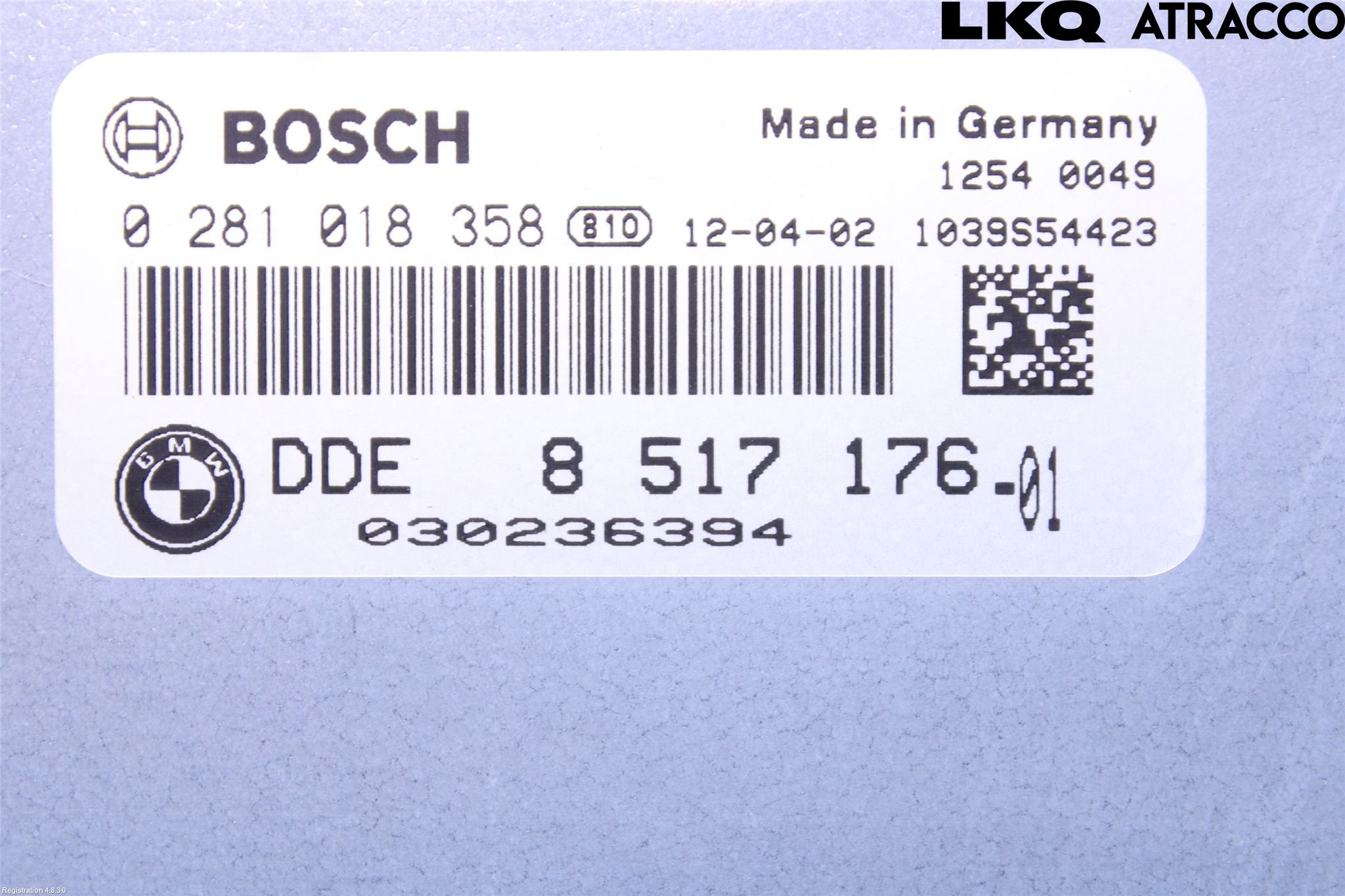 BMW X5 E70 07-13 Styrenhet Inspump Diesel