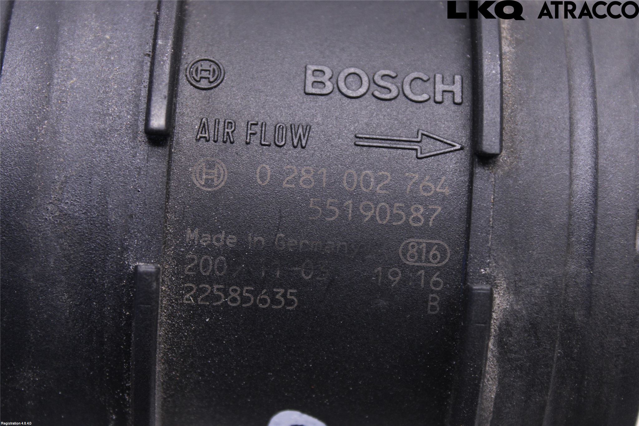 Saab 9-3 VER2/VER3 08-15 Injluftmassamätare