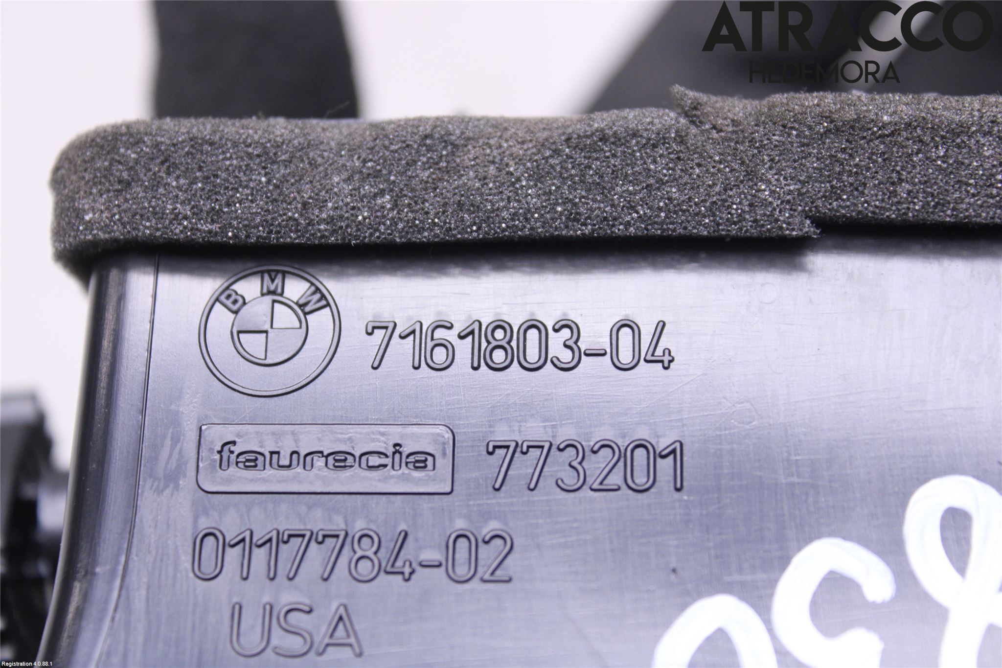 BMW X5 E70 07-13 Defrosterkanal-Munstycke