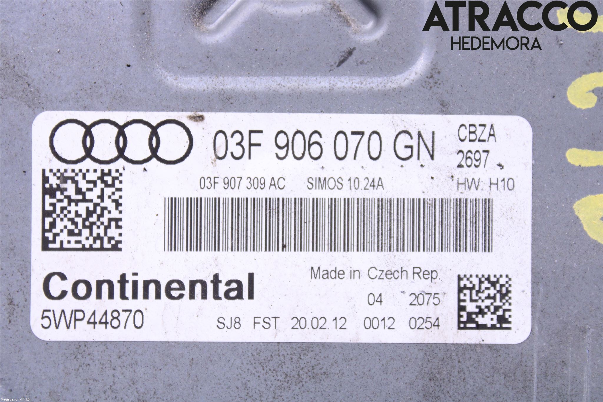 Audi A1/S1 11-18 Styrenhet Insprut Bensin