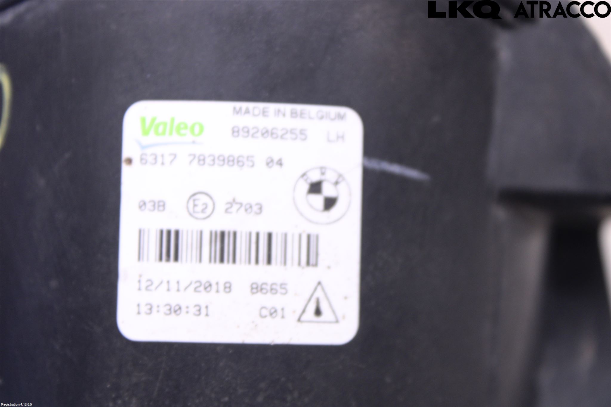 BMW 5 F10/F11/F18 09-17 Dimljus-Varselljus Fram