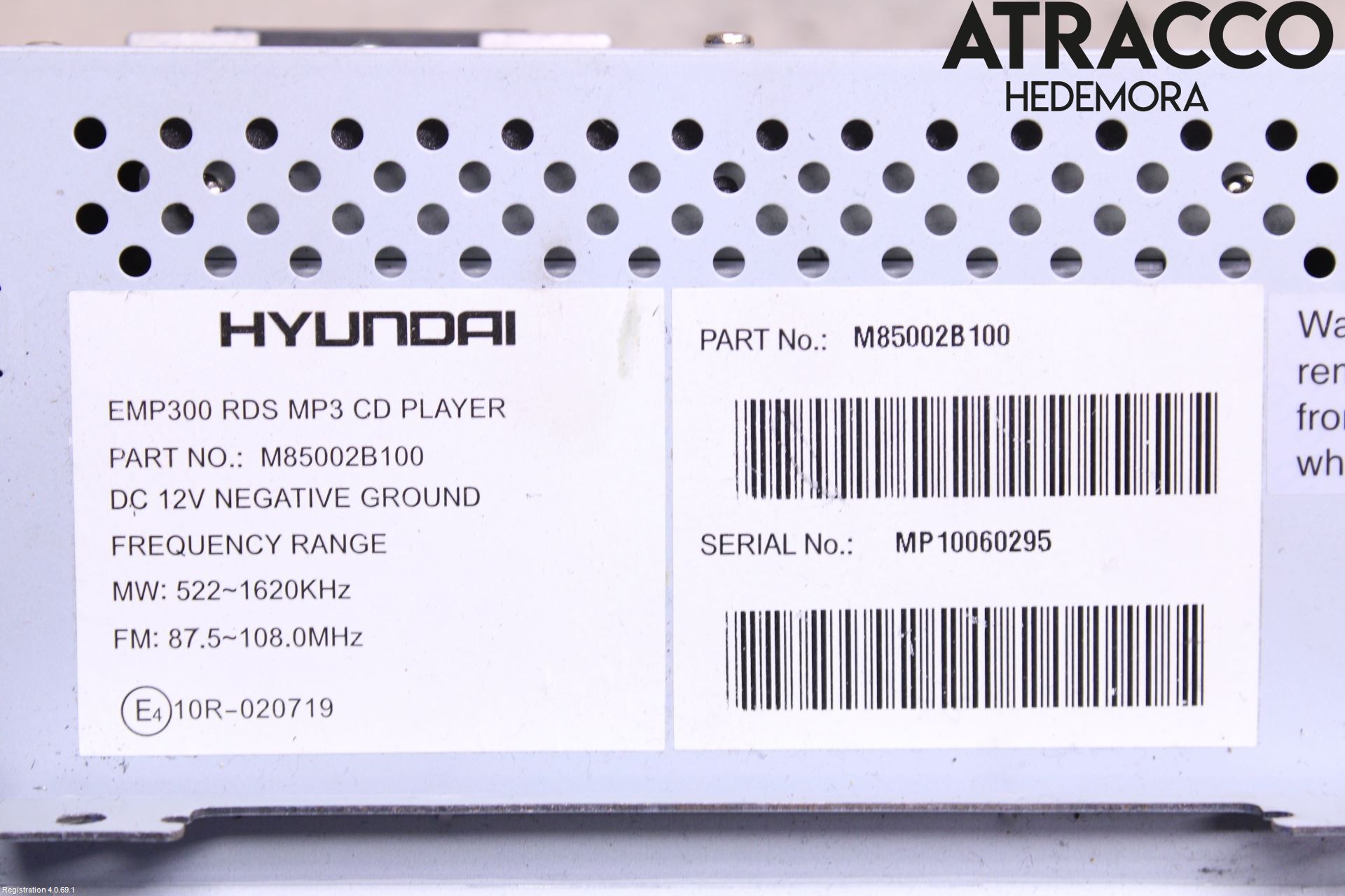 Hyundai SANTA FE  06-12 Cd Radio - Multimediapanel