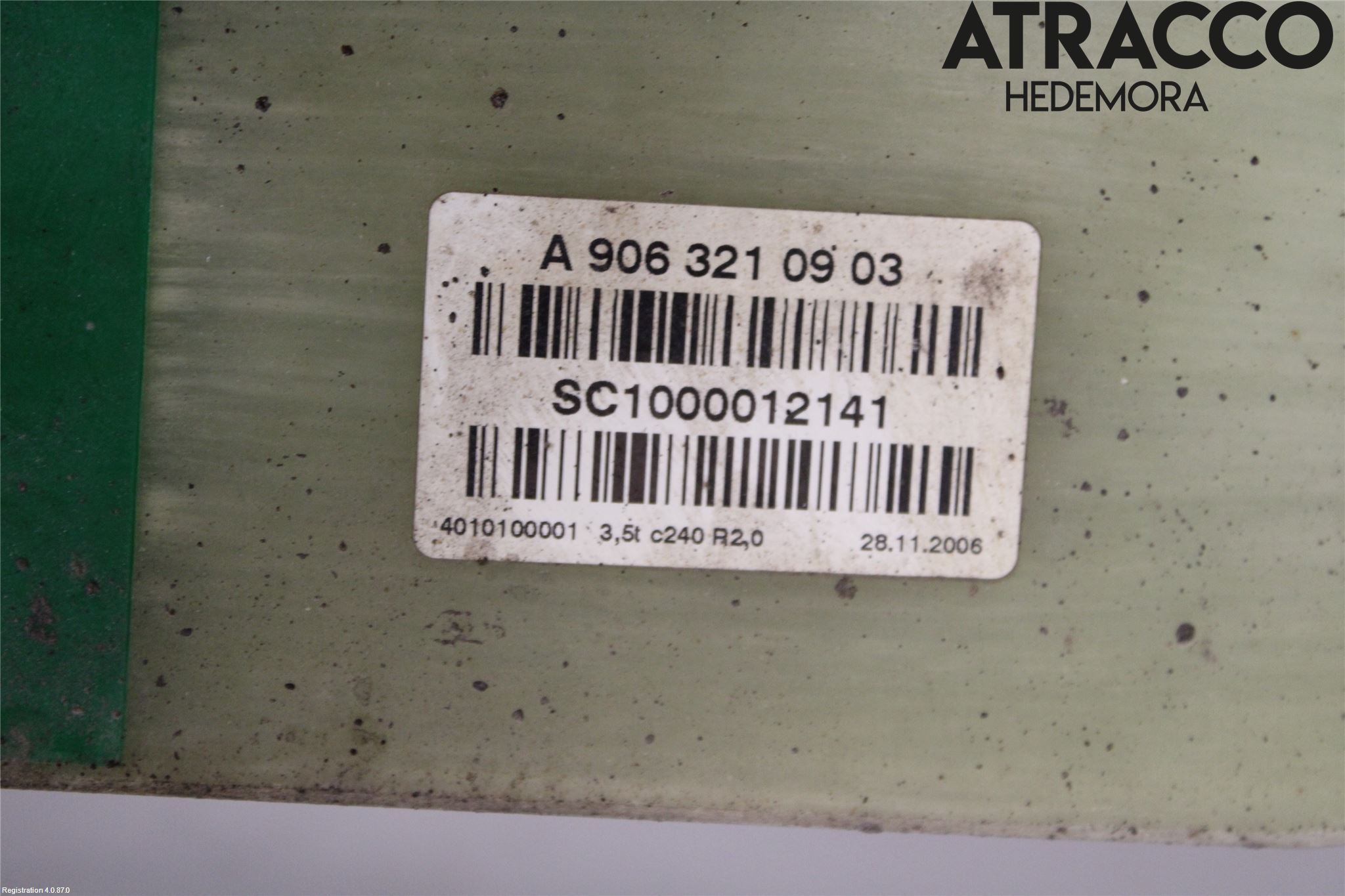 Volkswagen VW CRAFTER 06-16 Fjäder Fram Blad