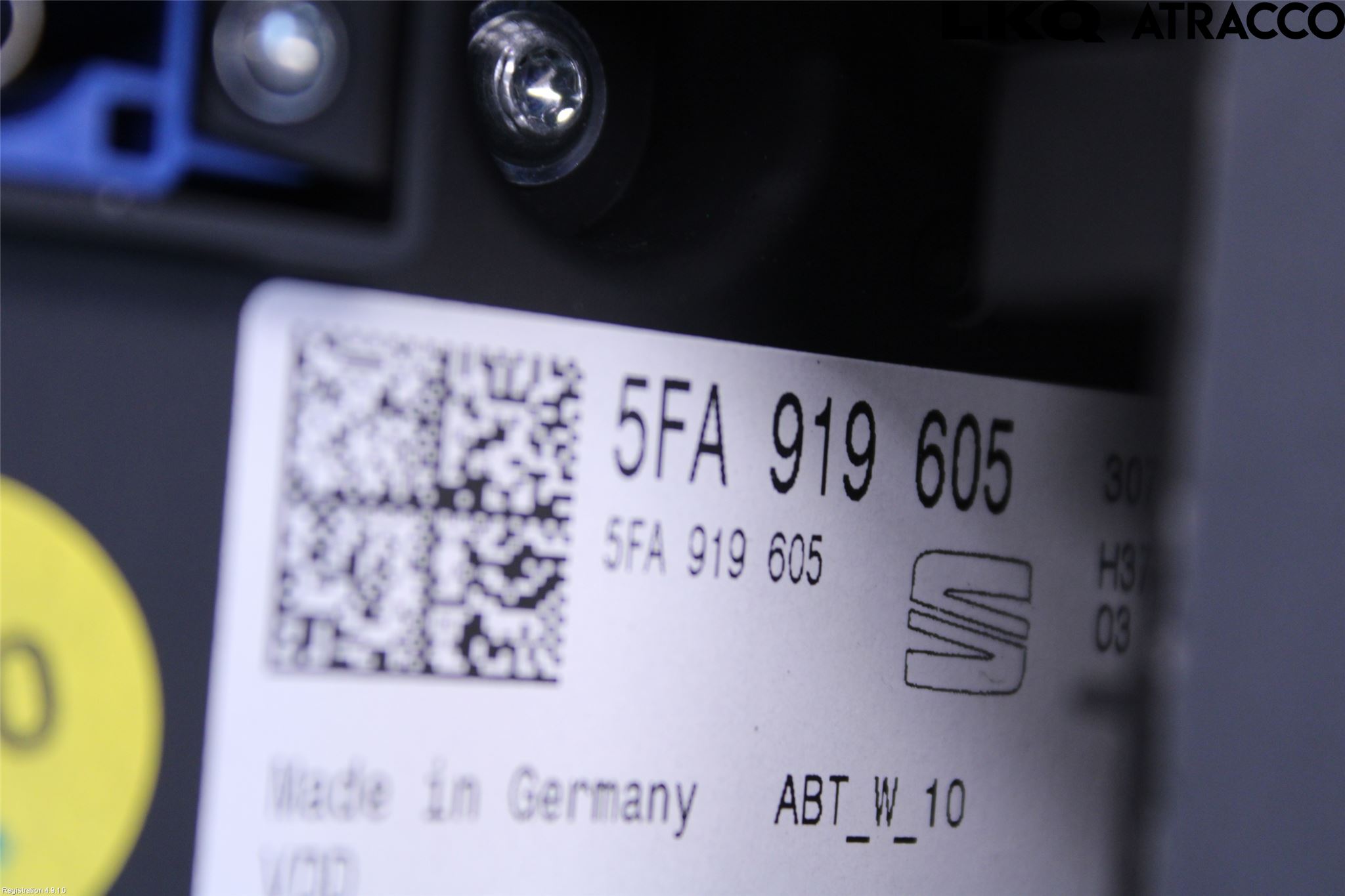 Seat LEON 20- Multifunktionsdisplay