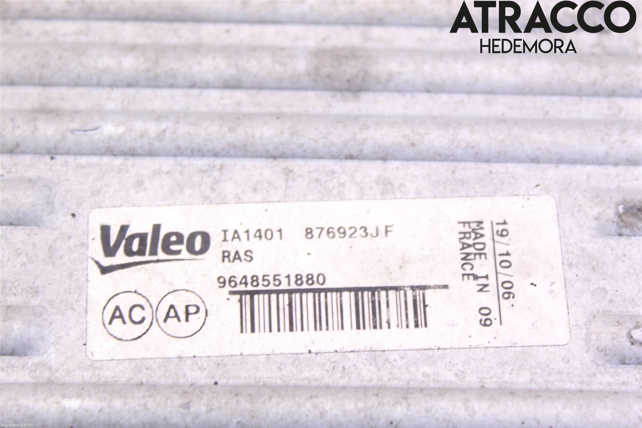 Peugeot 307     05-08 Laddluft-Intercooler Kyl