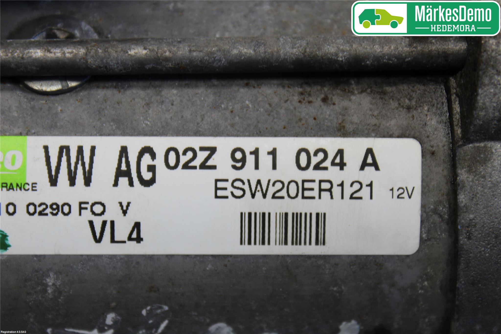 Volkswagen VW GOLF VI 09-13 Startmotor Diesel