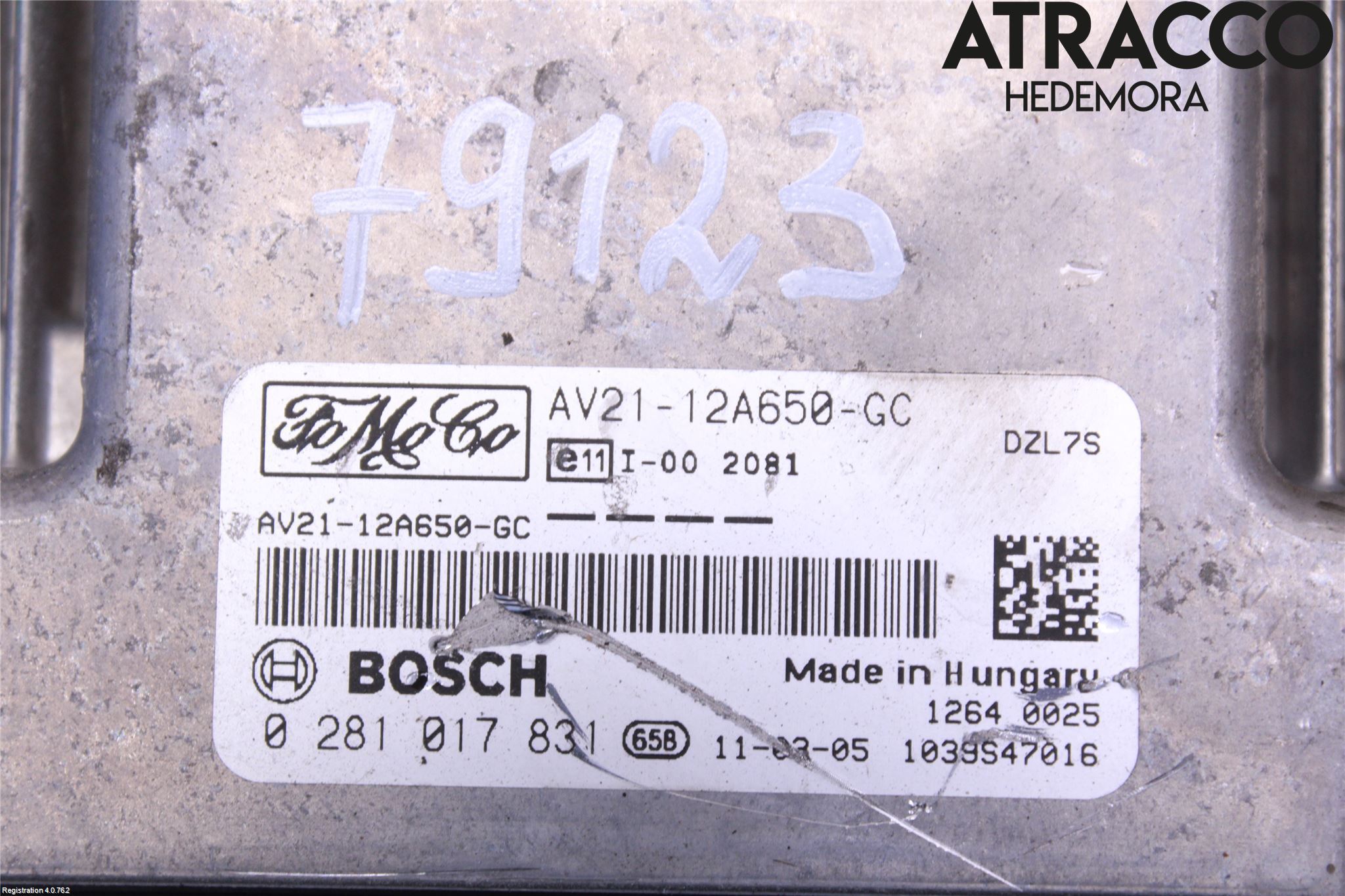 Ford FIESTA 09-12 Styrenhet Insprut Bensin