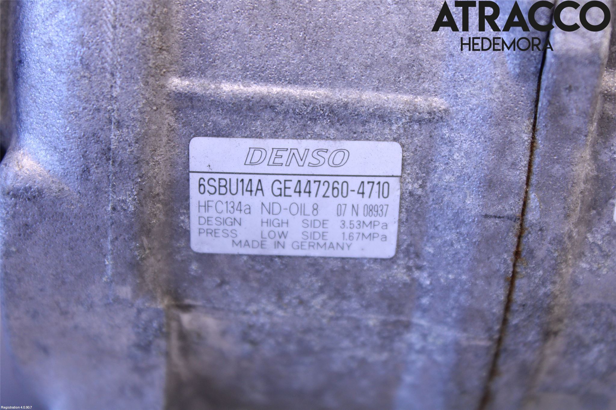 BMW 5 F10/F11/F18 09-17 Ac Kompressor