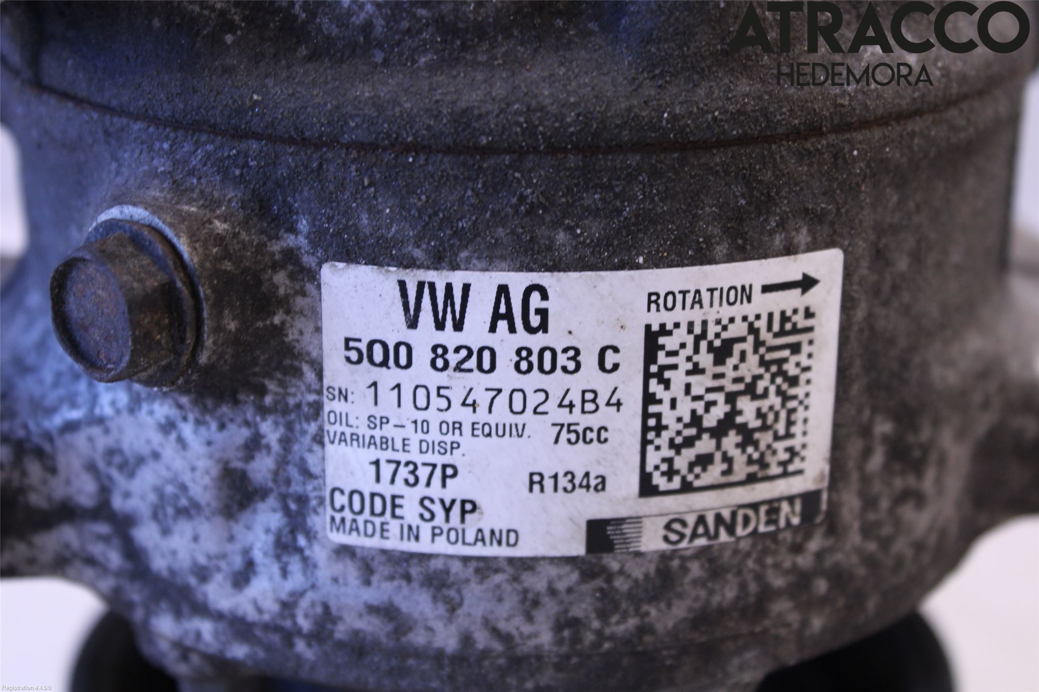 Audi A3/S3 8V 13-20 Ac Kompressor