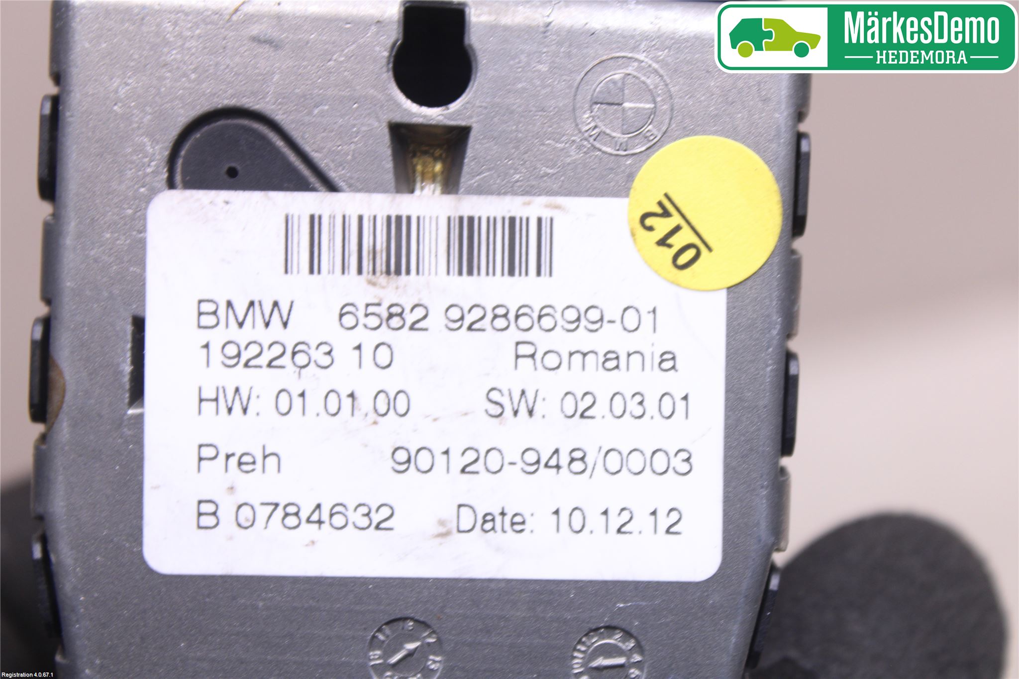 BMW 5 F10/F11/F18 09-17 Cd Radio - Multimediapanel