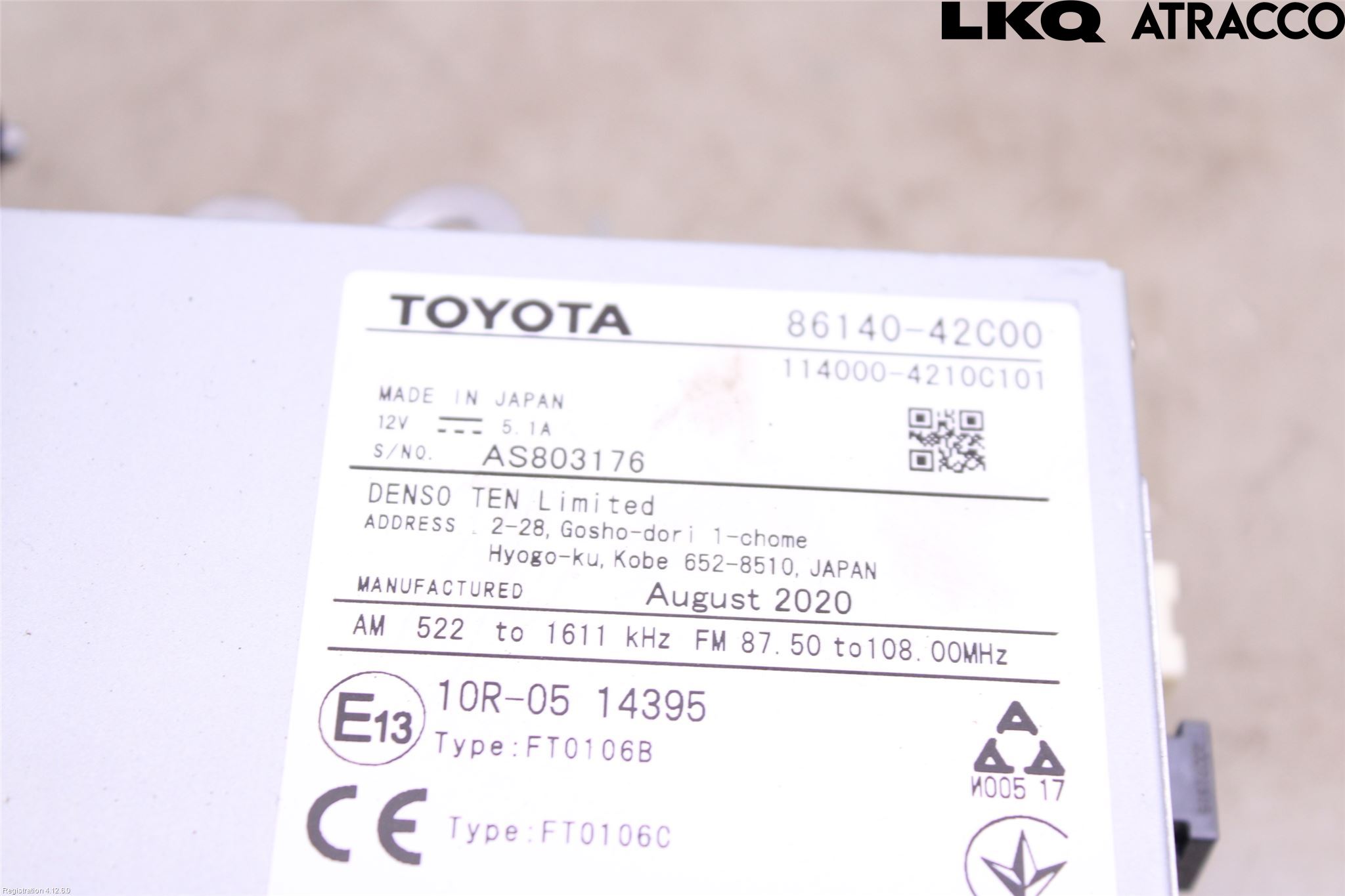 Toyota RAV4 19- Multifunktionsdisplay