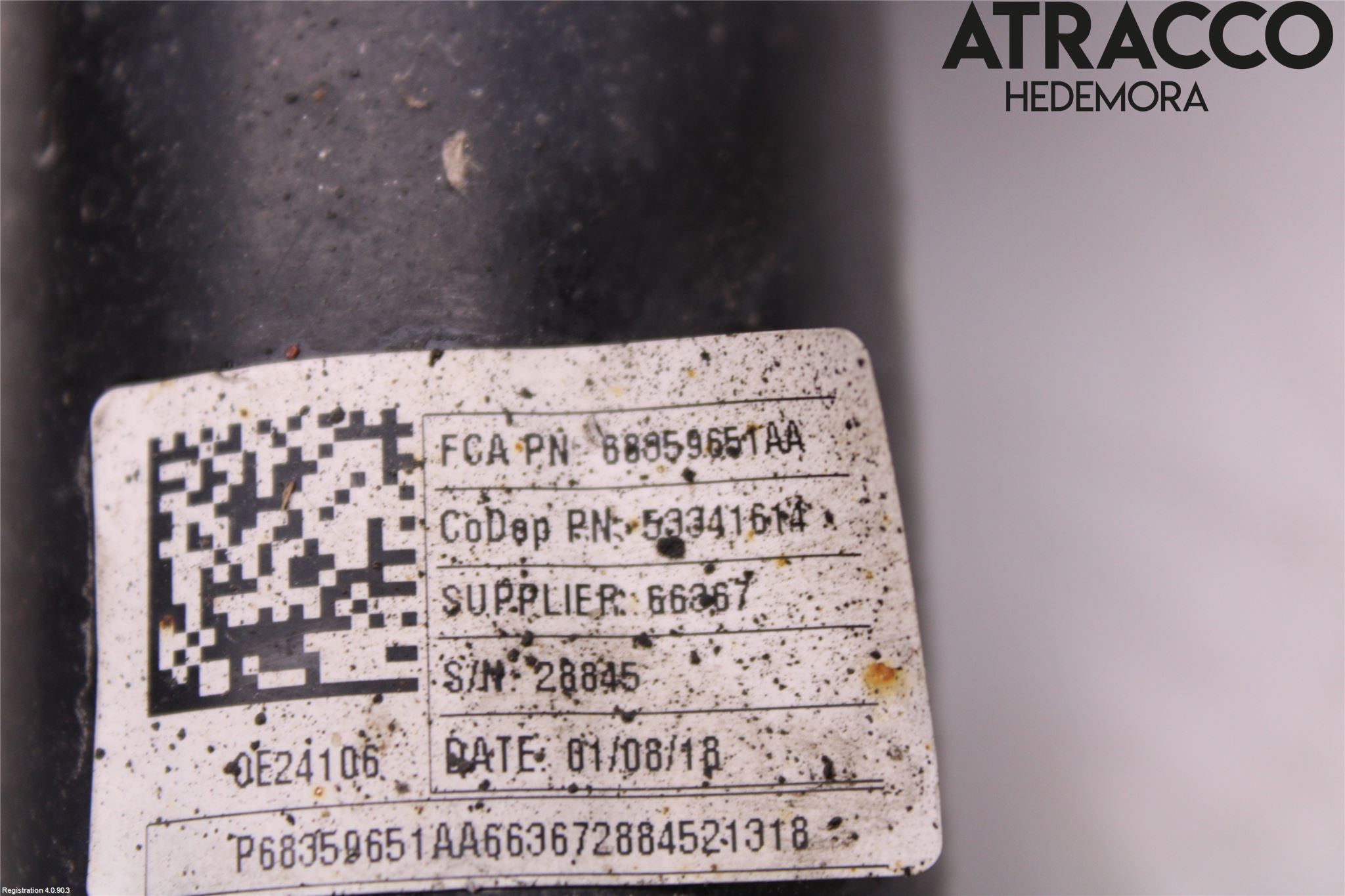 Jeep COMPASS Fjäderben Bak Vänster