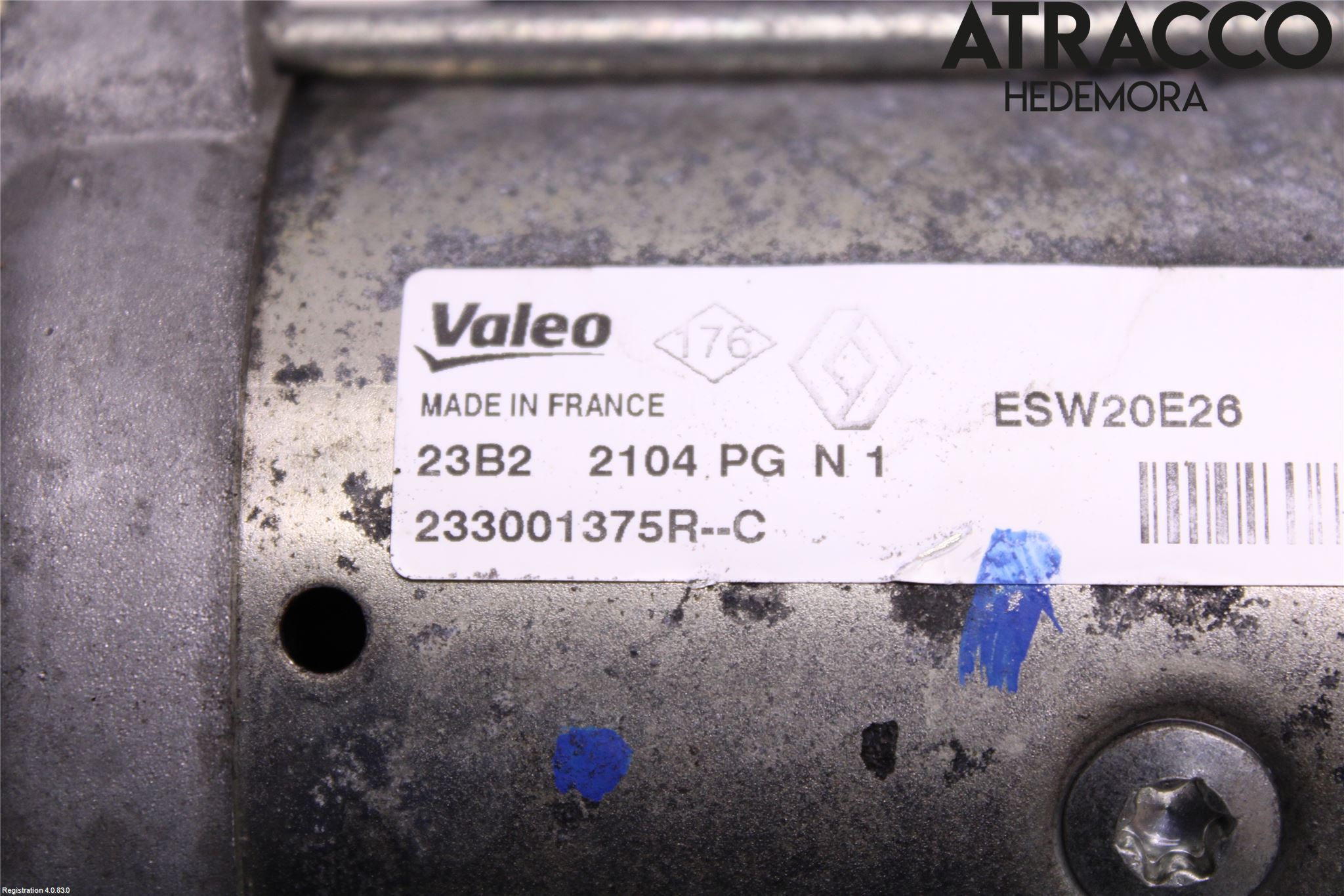 Renault MEGANE III 09-15 Startmotor Diesel