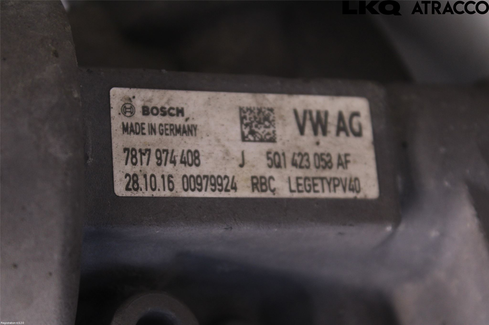 Volkswagen VW GOLF / E-GOLF VII 13-20 Styrväxel-Snäcka Elektrisk