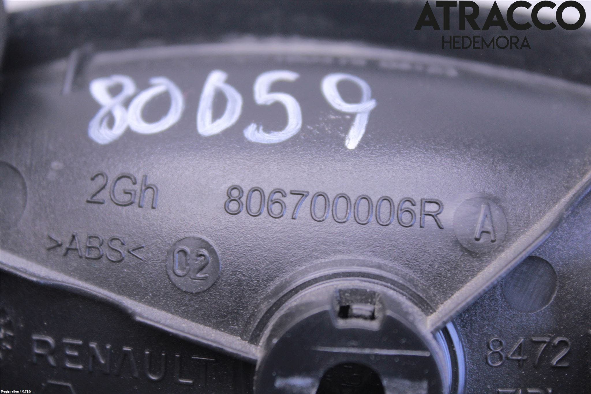 Opel VIVARO 15-19 Dörrhandtag Inre Vä