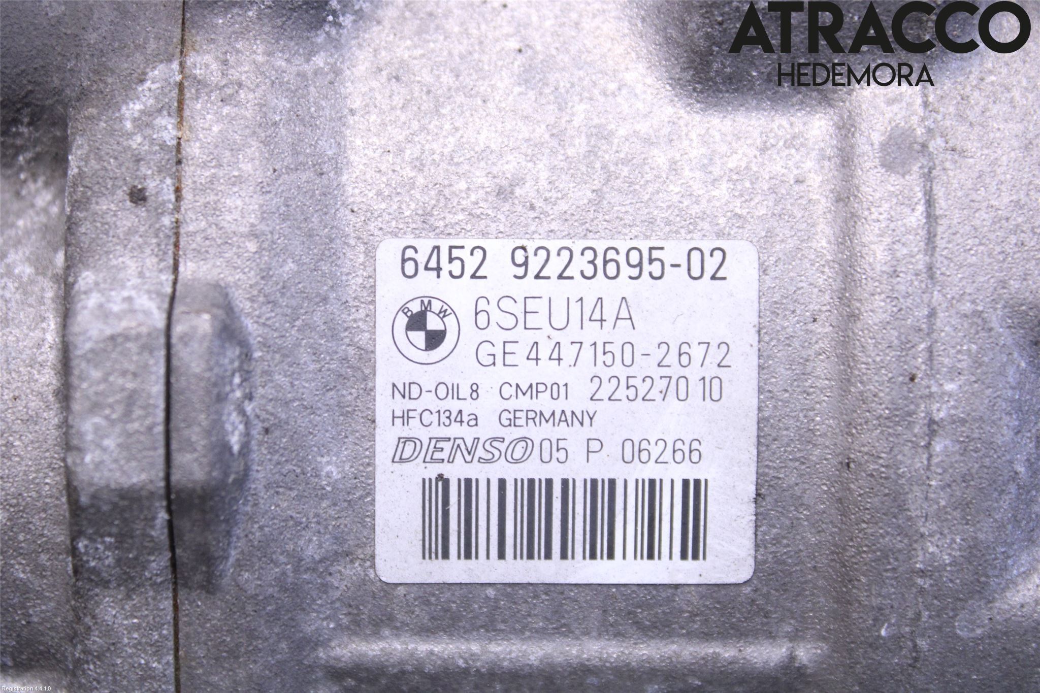 BMW 3 F30/F31/F80 12-19 Ac Kompressor